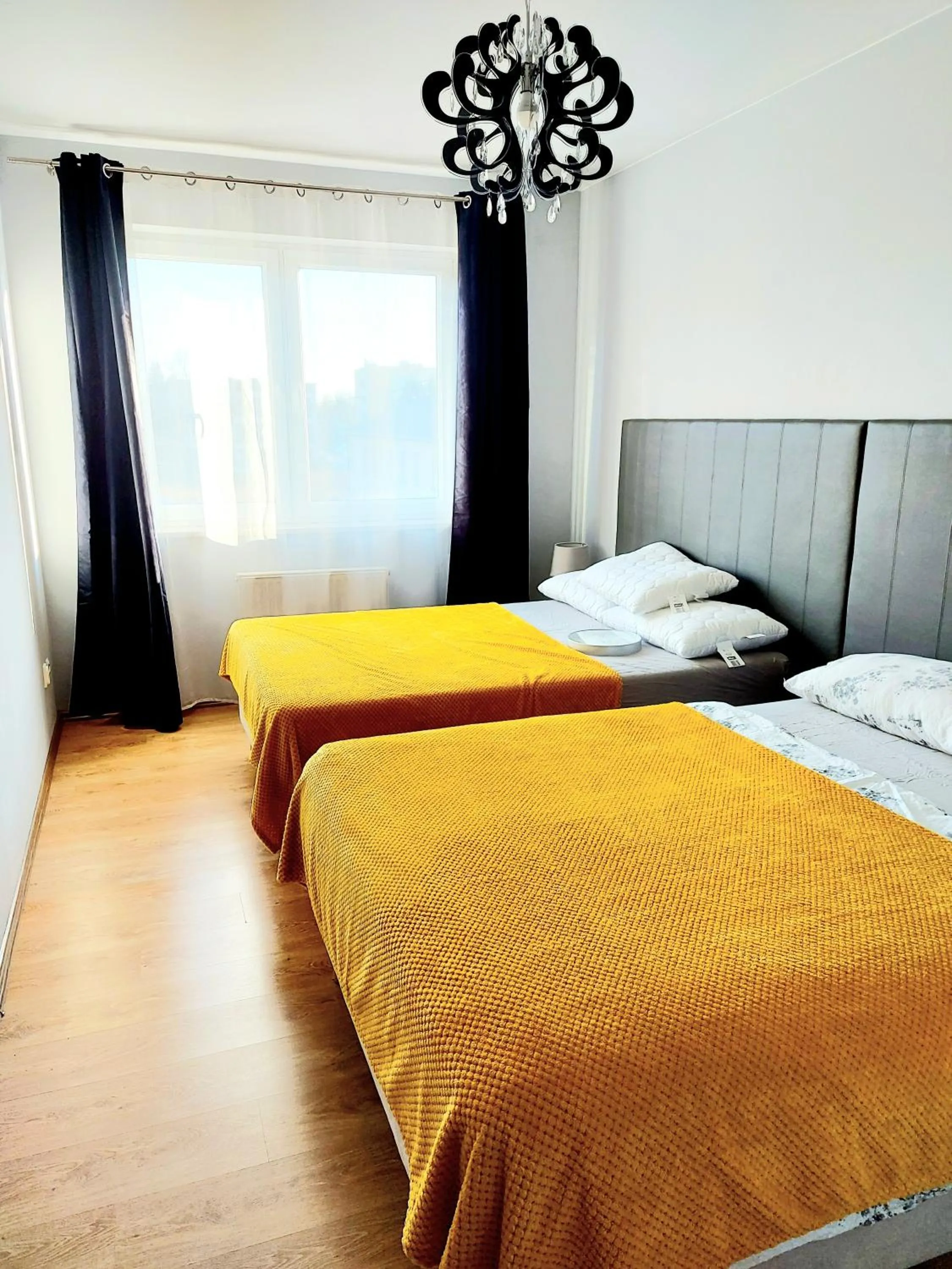 Bed in Modlinska Apartments