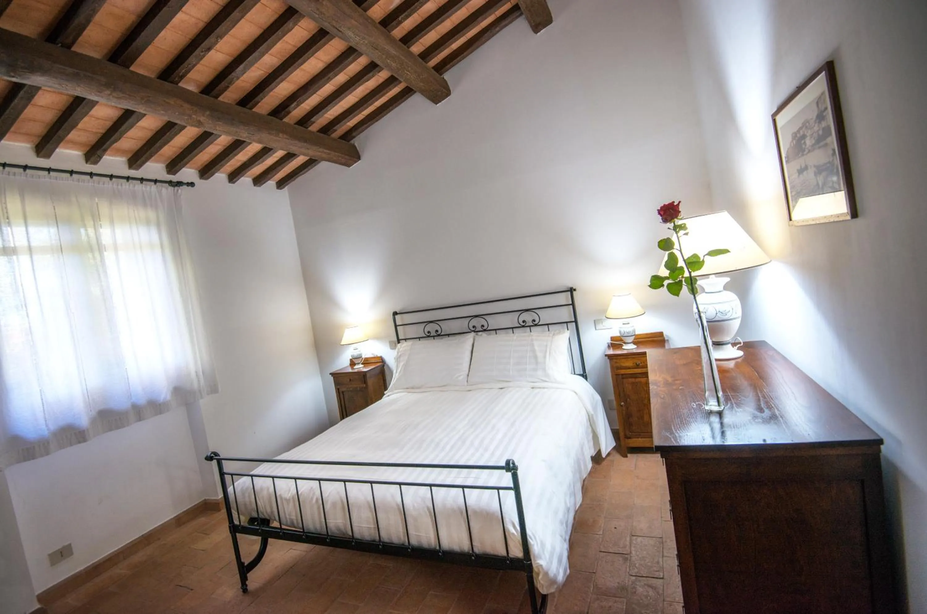 Bedroom, Bed in Agriturismo Olmo Bello