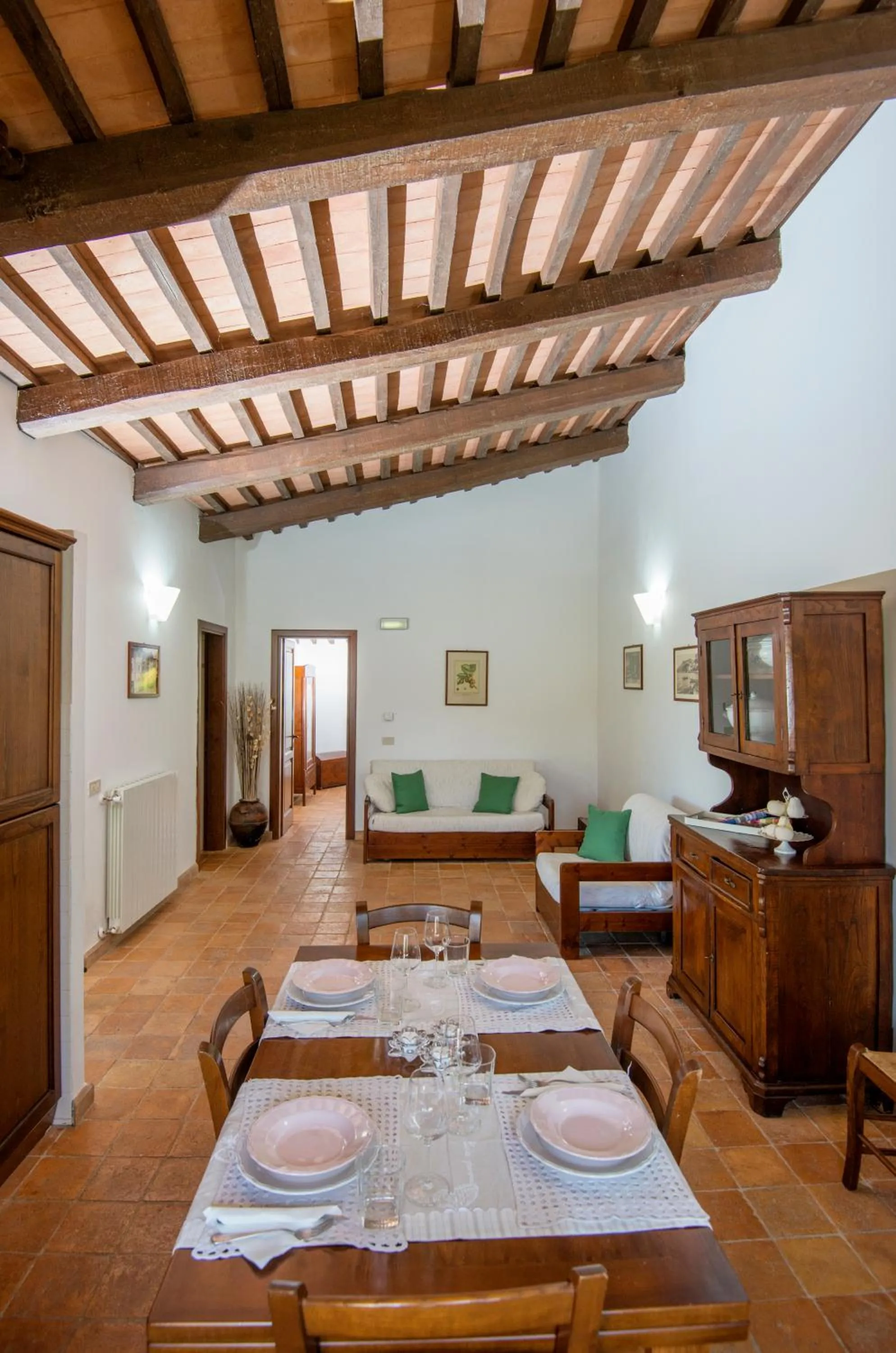 Living room in Agriturismo Olmo Bello