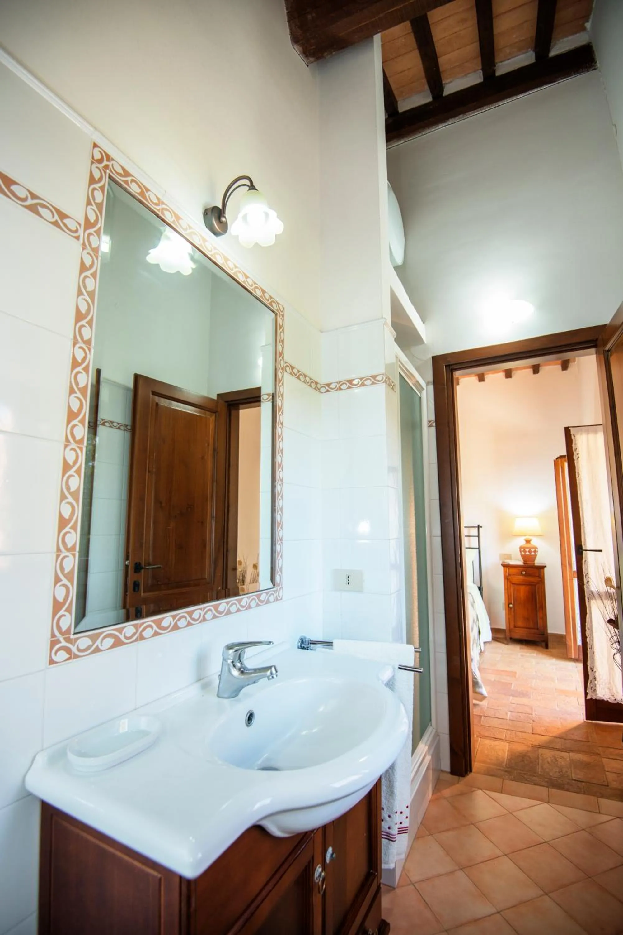 Bathroom in Agriturismo Olmo Bello