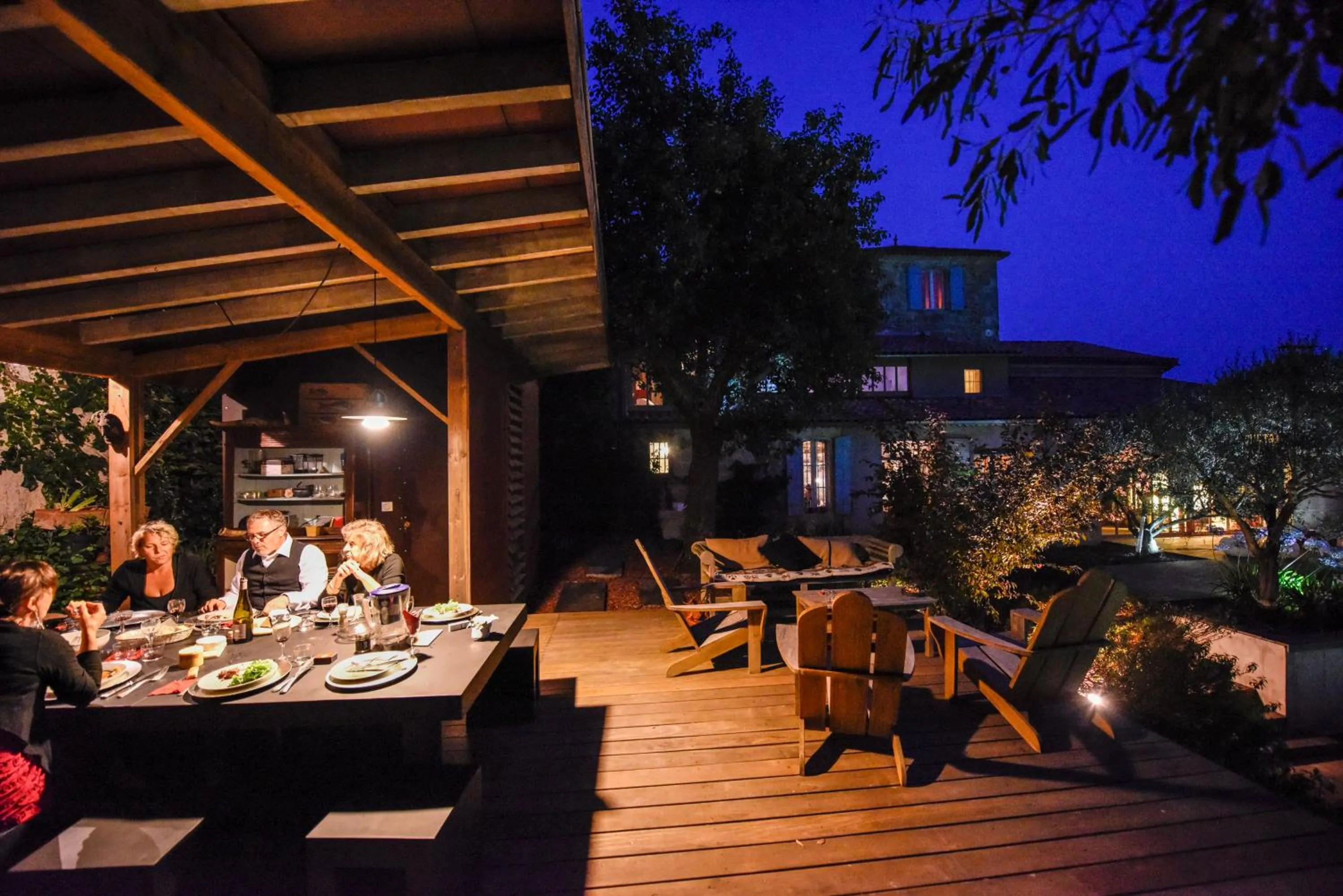 Patio in Château Du Tasta