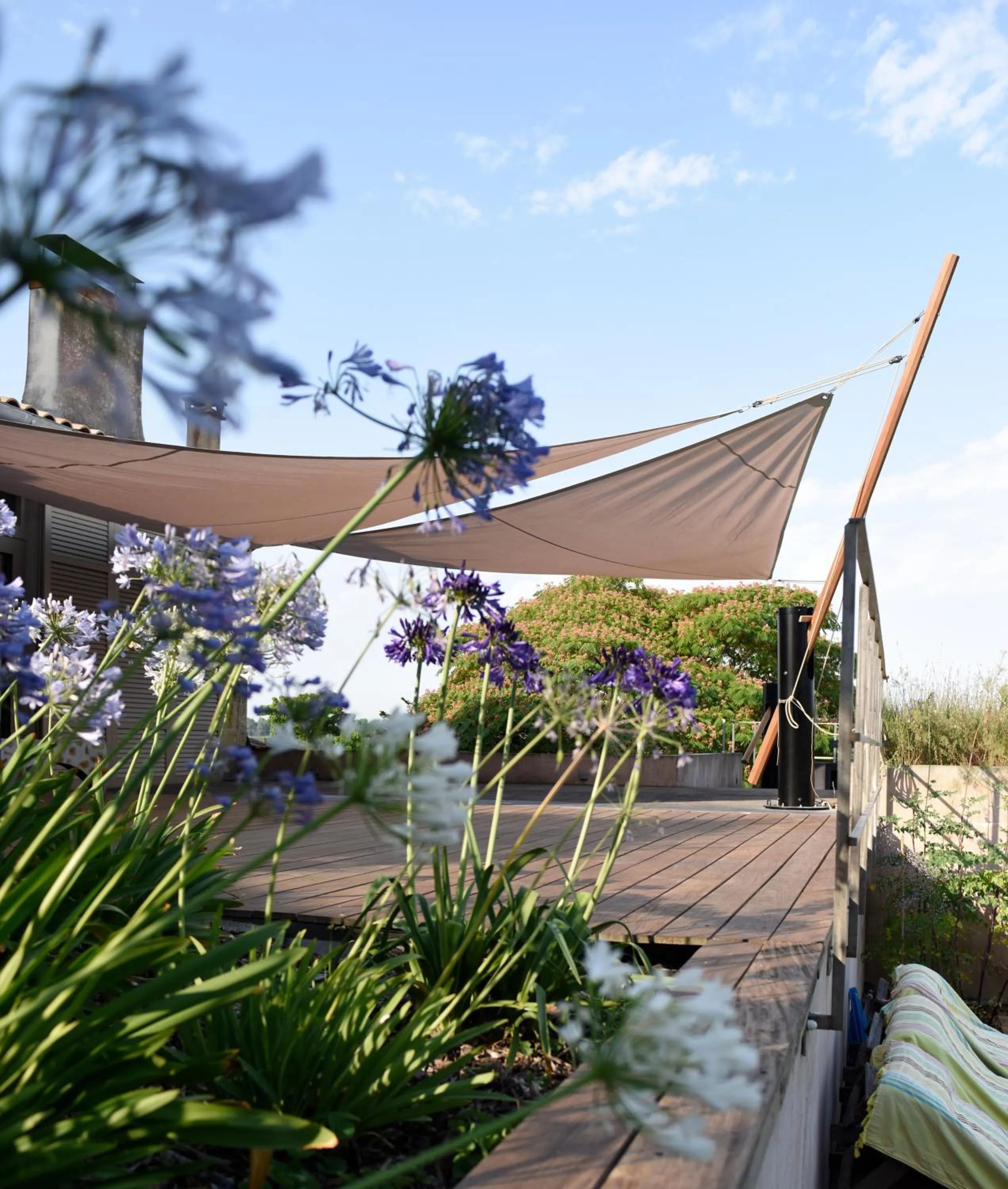 Patio in Château Du Tasta