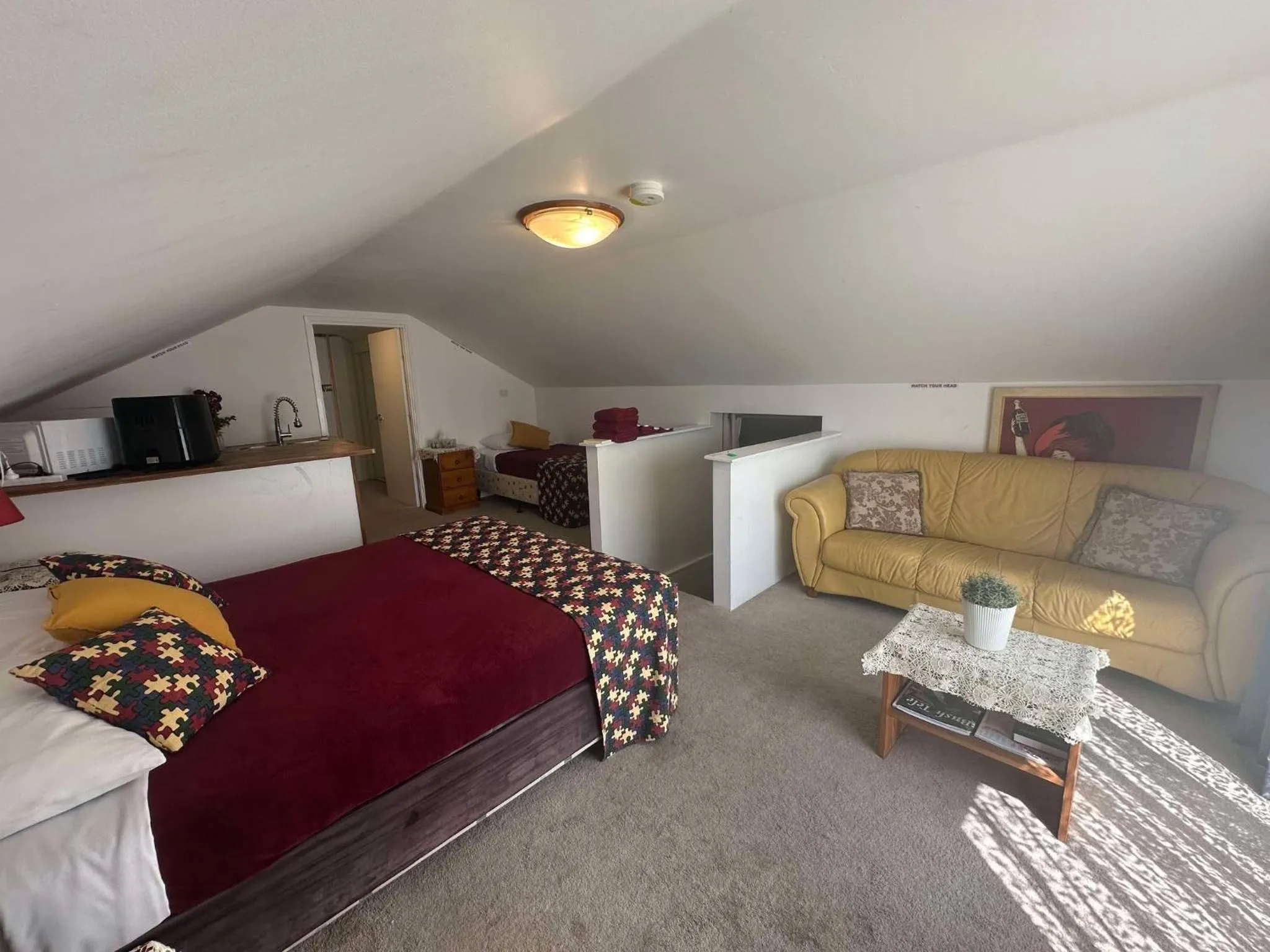 Bed in Brooklyn Motel