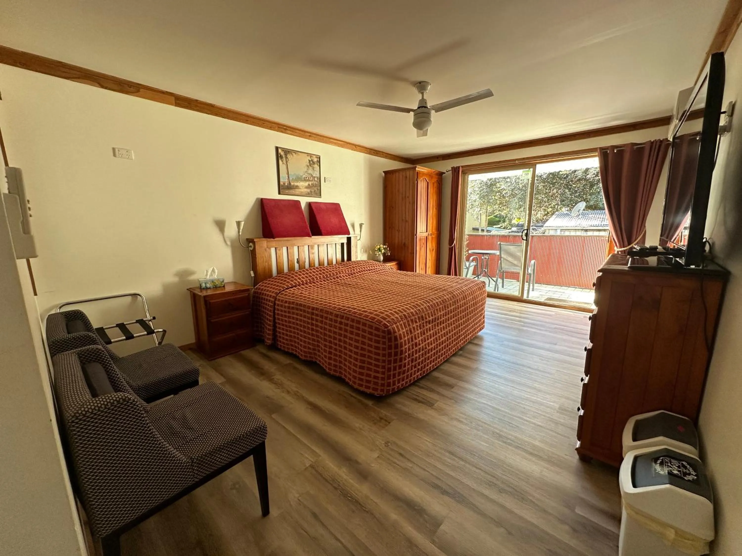 Bed in Brooklyn Motel