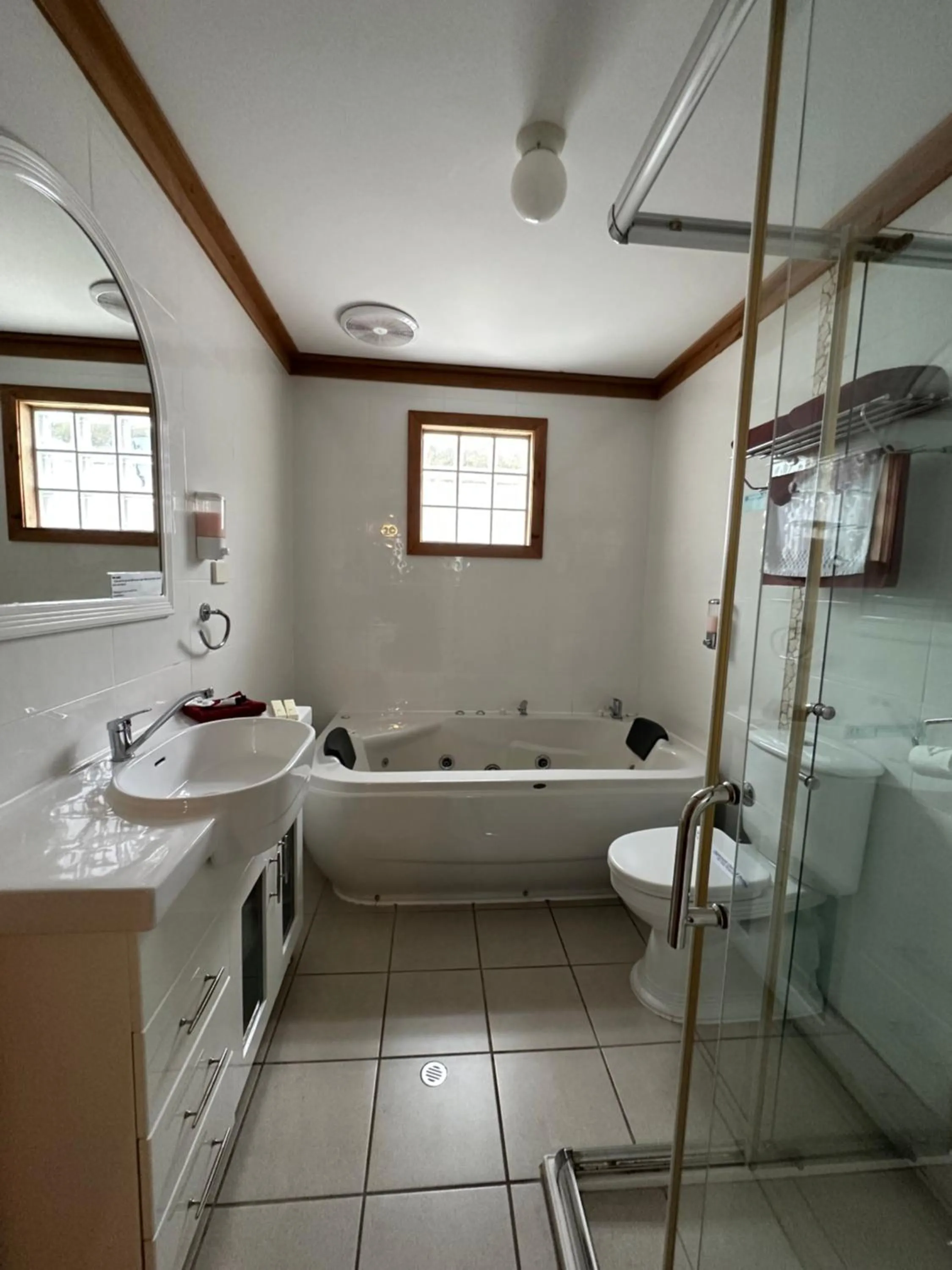 Shower in Brooklyn Motel