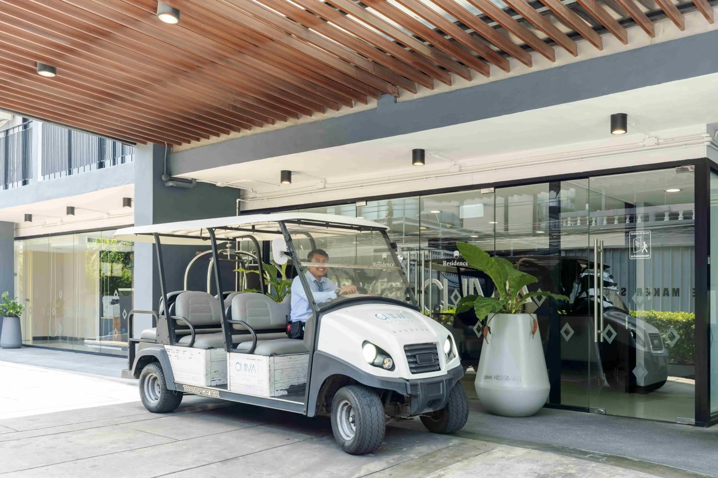 Property building in Chiva Bangkok Hotel