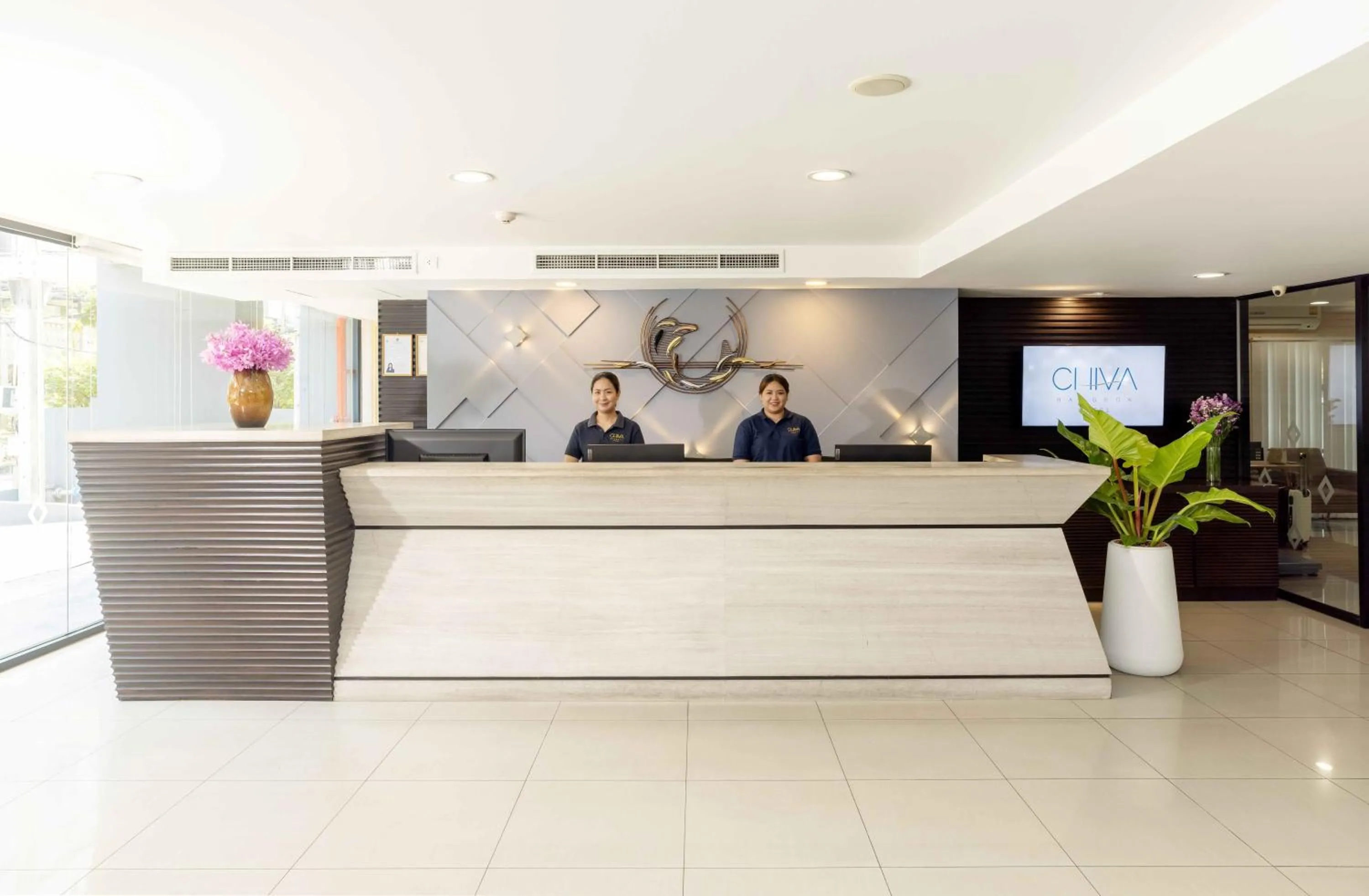 Lobby or reception in Chiva Bangkok Hotel