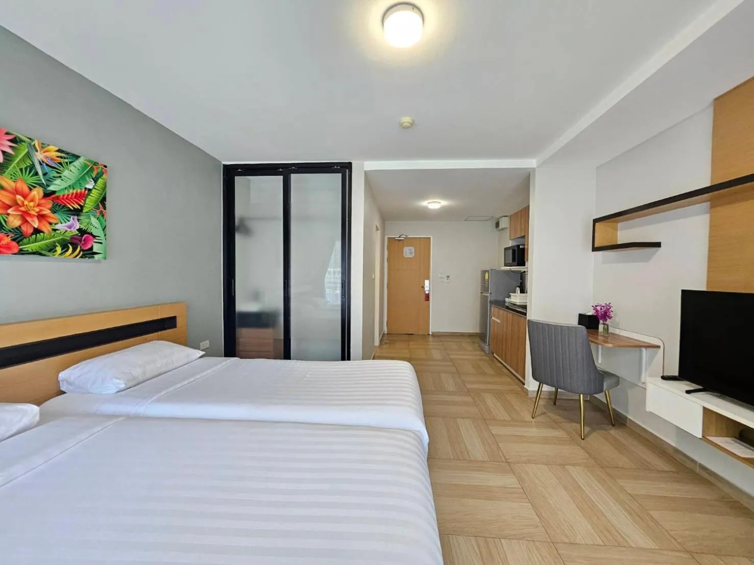 Bedroom, Bed in Chiva Bangkok Hotel