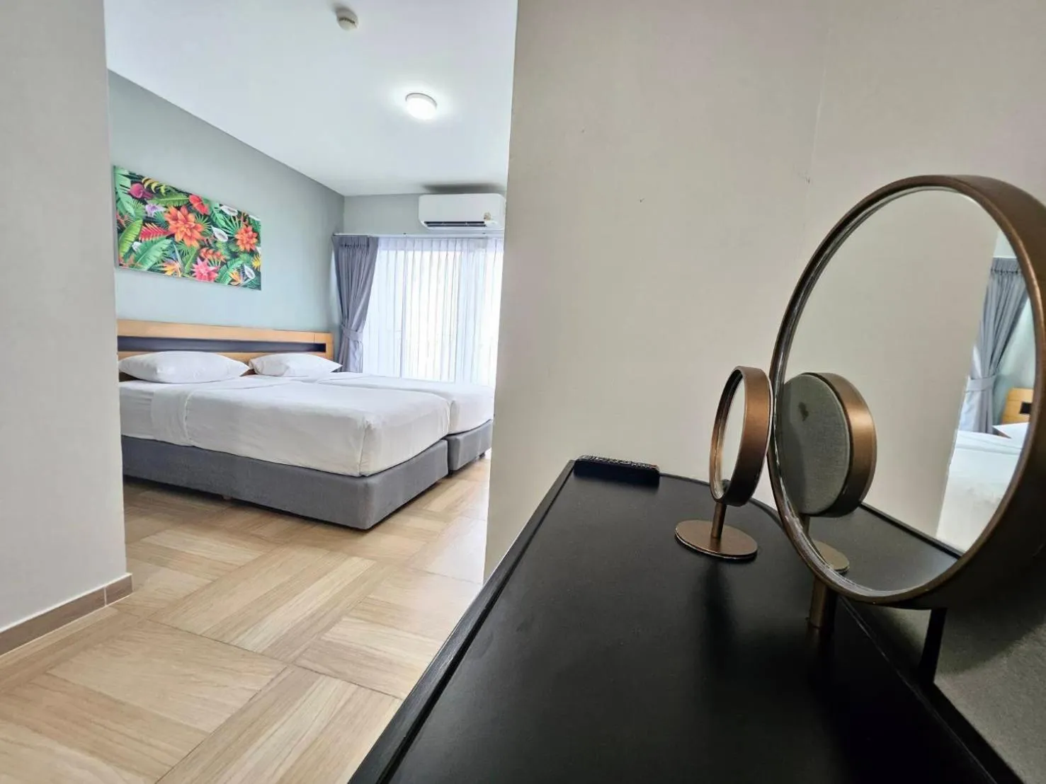 Area and facilities, Bed in Chiva Bangkok Hotel