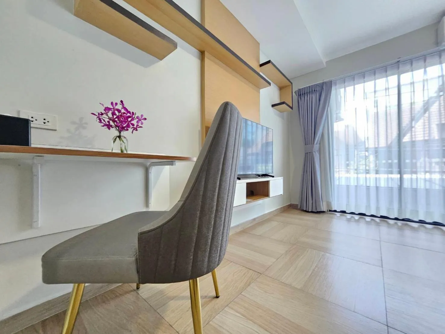 Living room in Chiva Bangkok Hotel