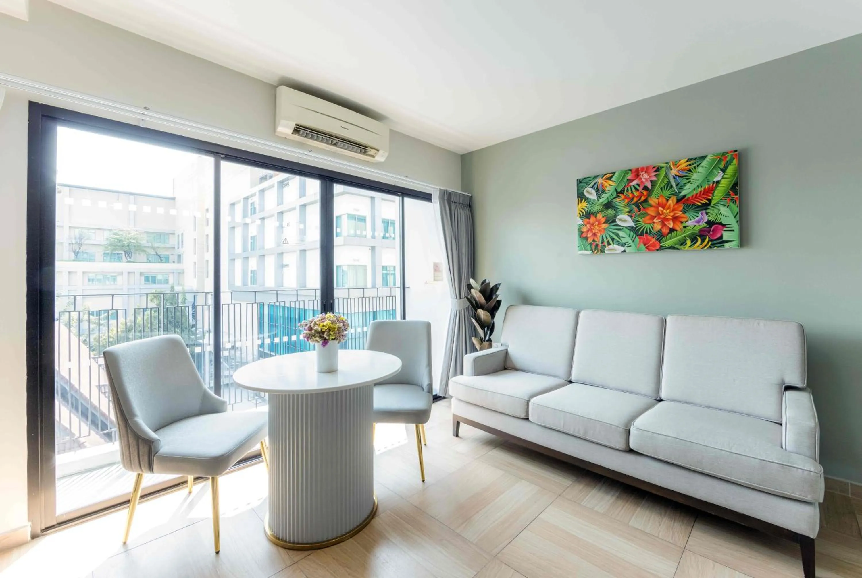 Living room in Chiva Bangkok Hotel