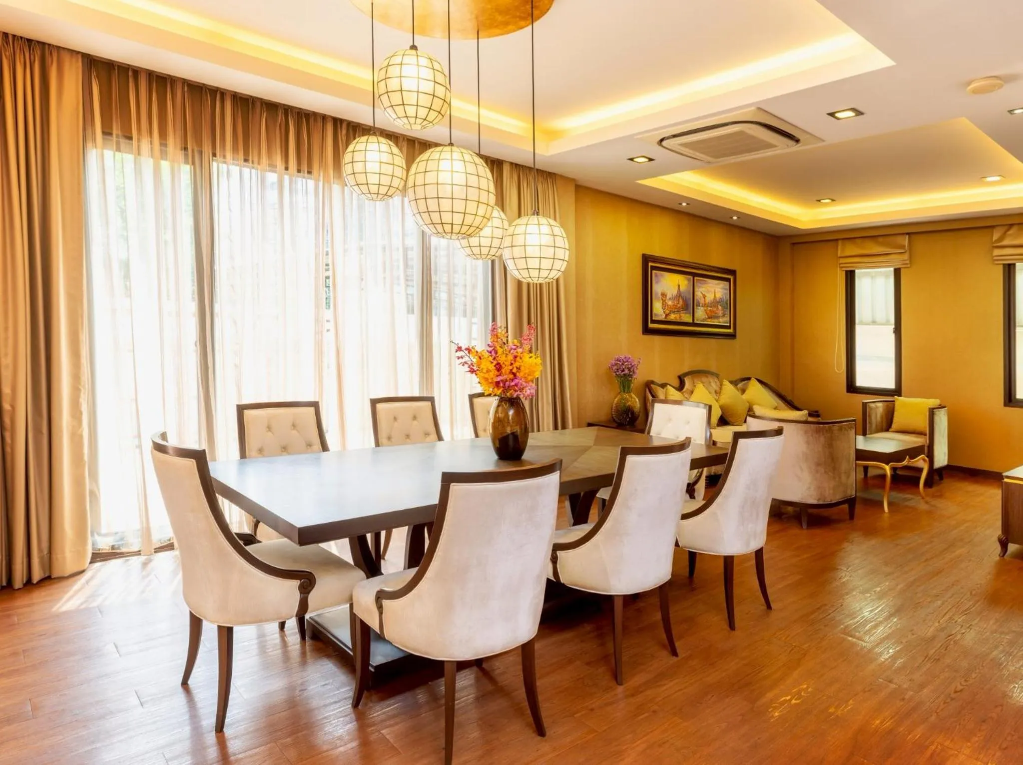 Living room in Chiva Bangkok Hotel