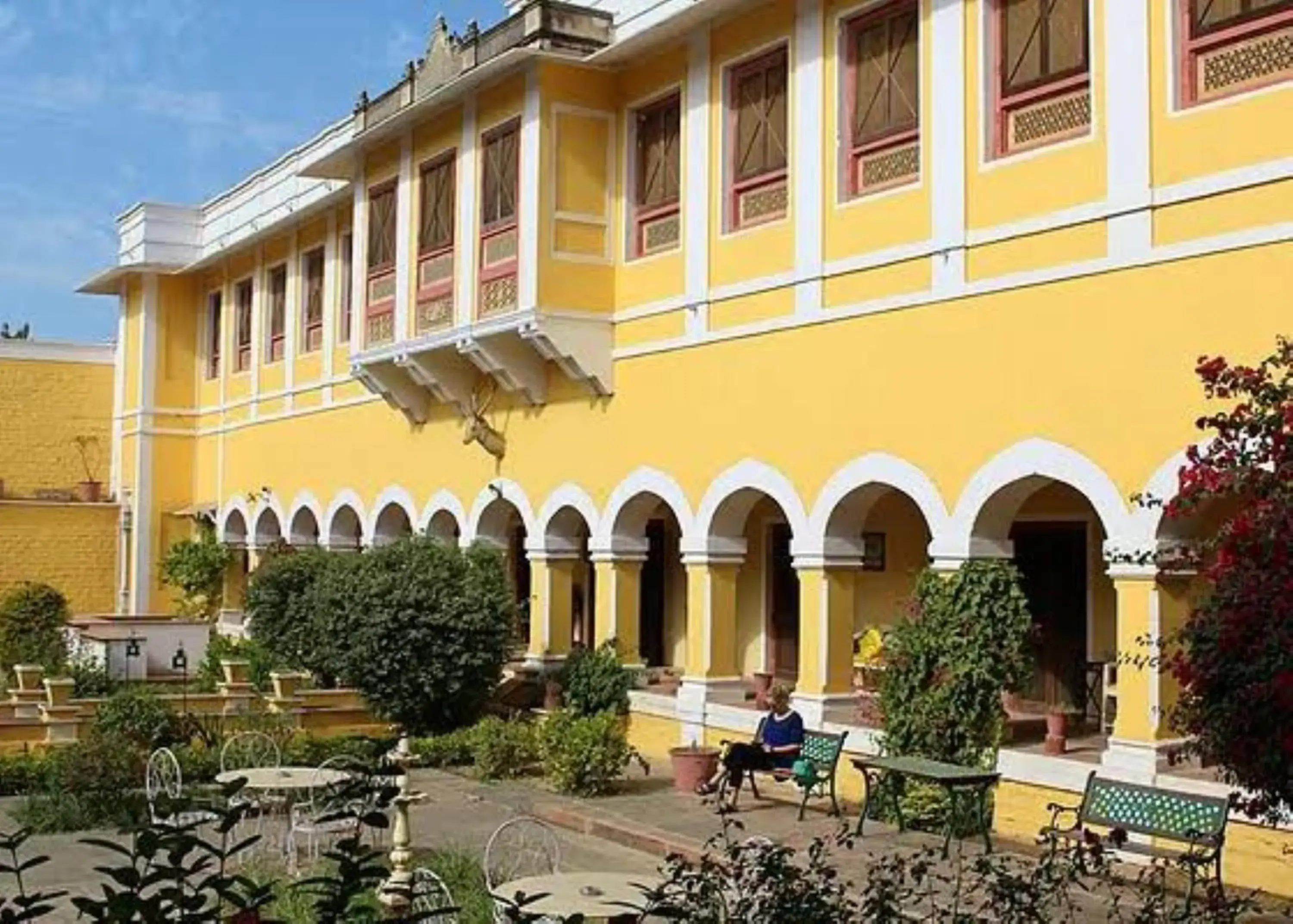 Property building in Bhanwar Vilas Palace Property building in Bhanwar Vilas Palace