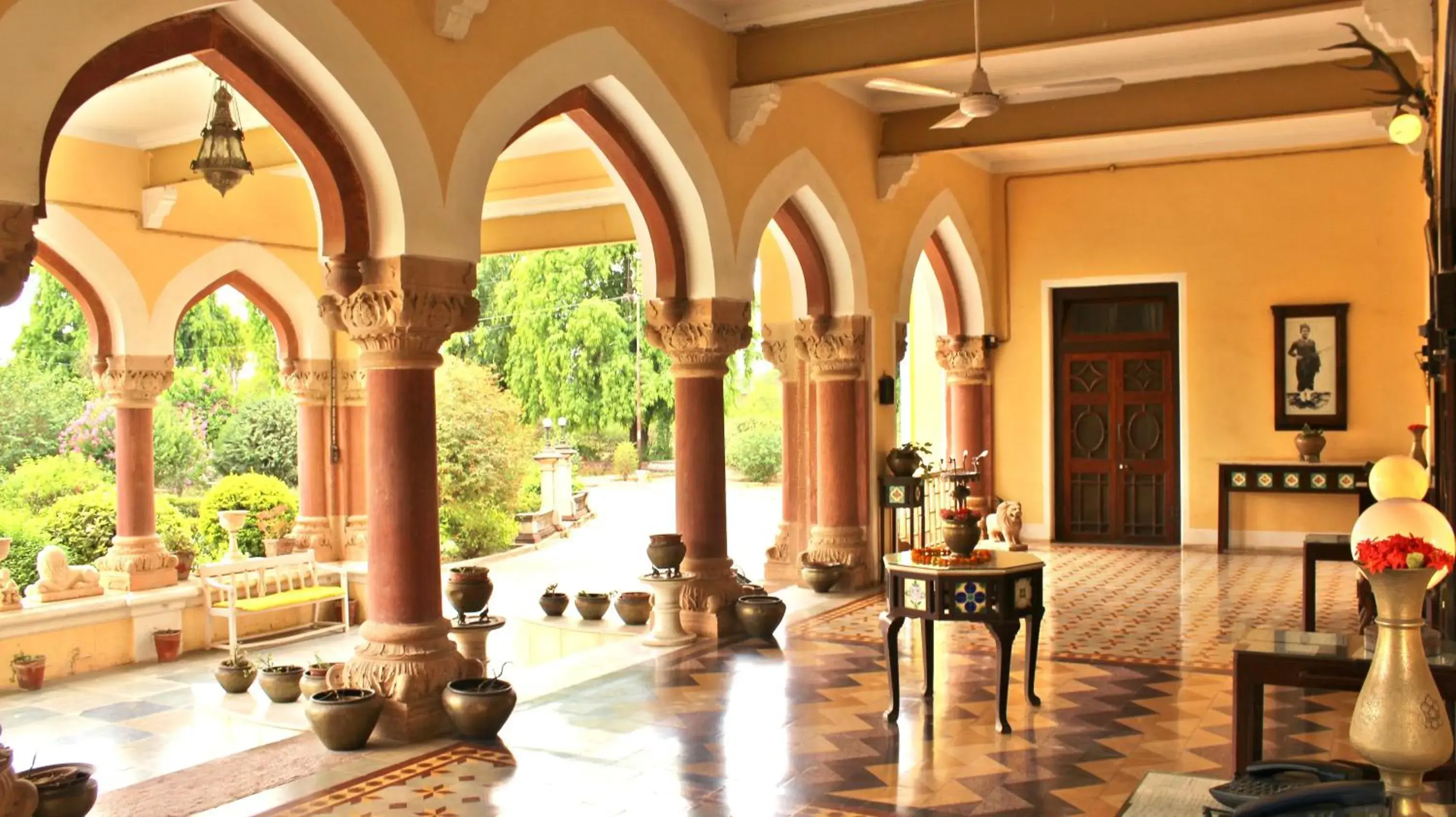 Property building in Bhanwar Vilas Palace Property building in Bhanwar Vilas Palace