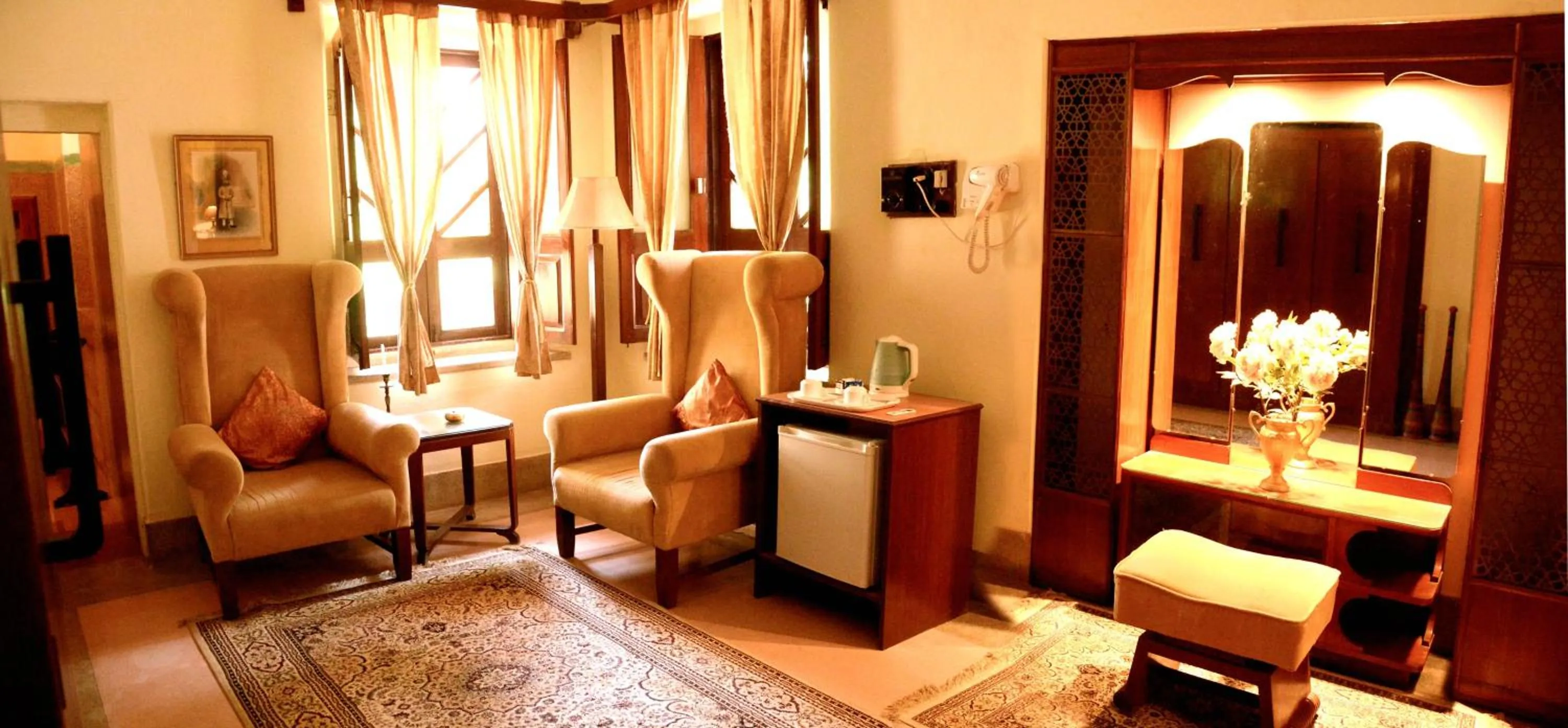 Decorative detail in Bhanwar Vilas Palace