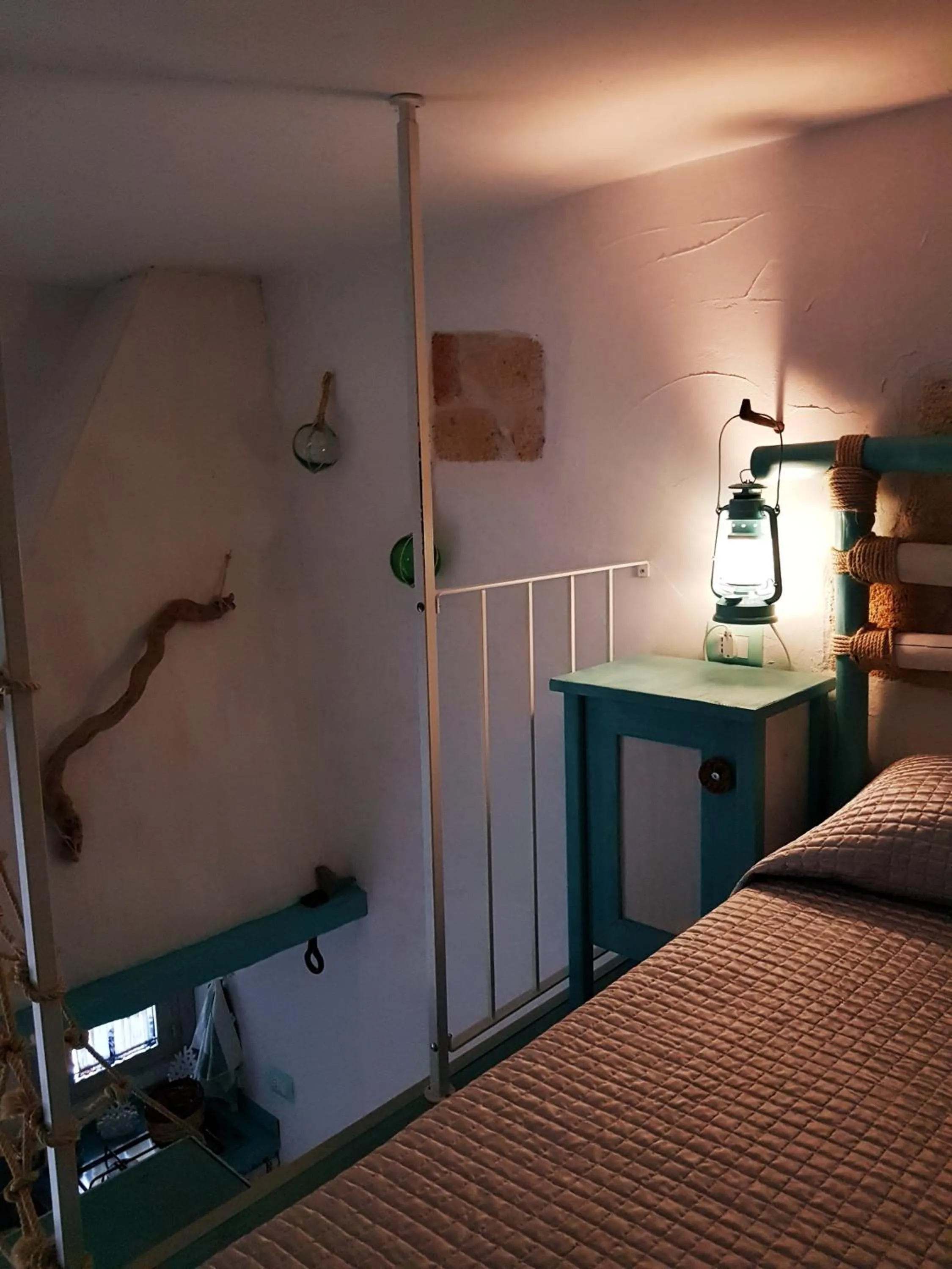Bed in Casetta del Pescatore