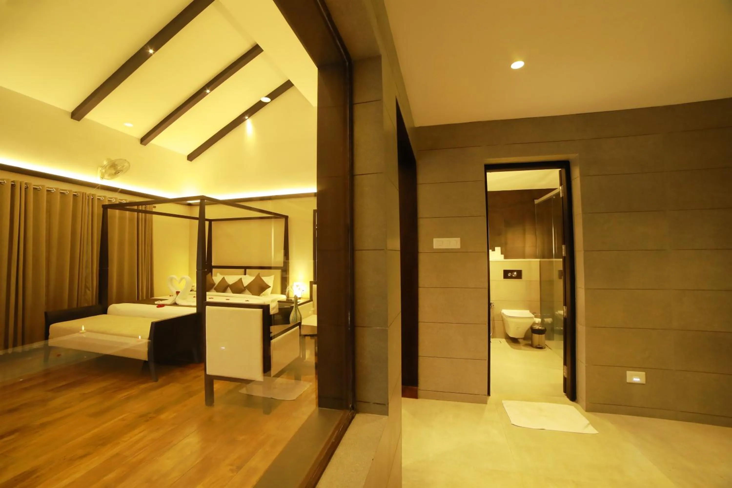 Bedroom, Bed in Broad Bean Resort & Spa