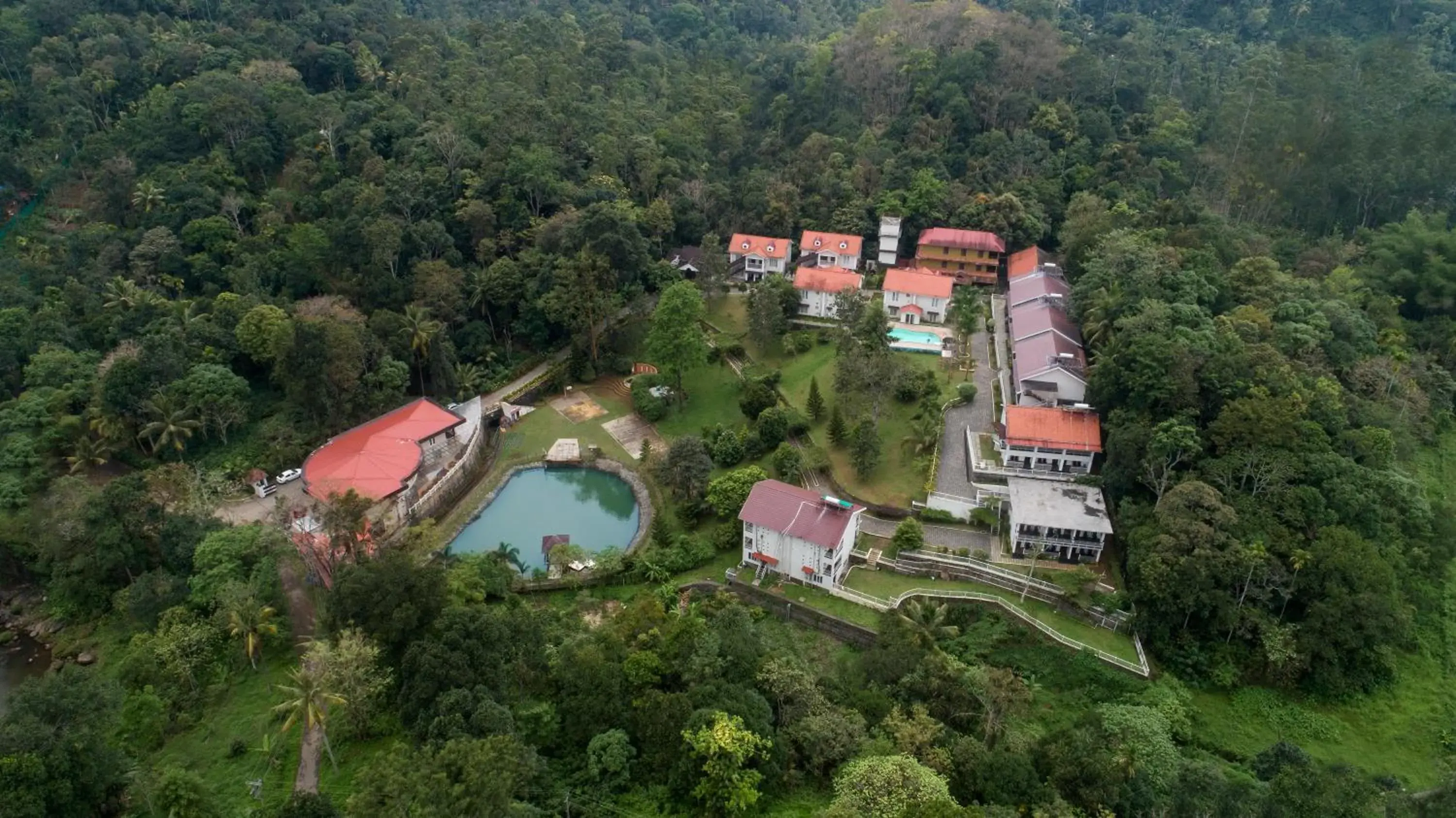 Bird's eye view in Broad Bean Resort & Spa Bird's eye view in Broad Bean Resort & Spa