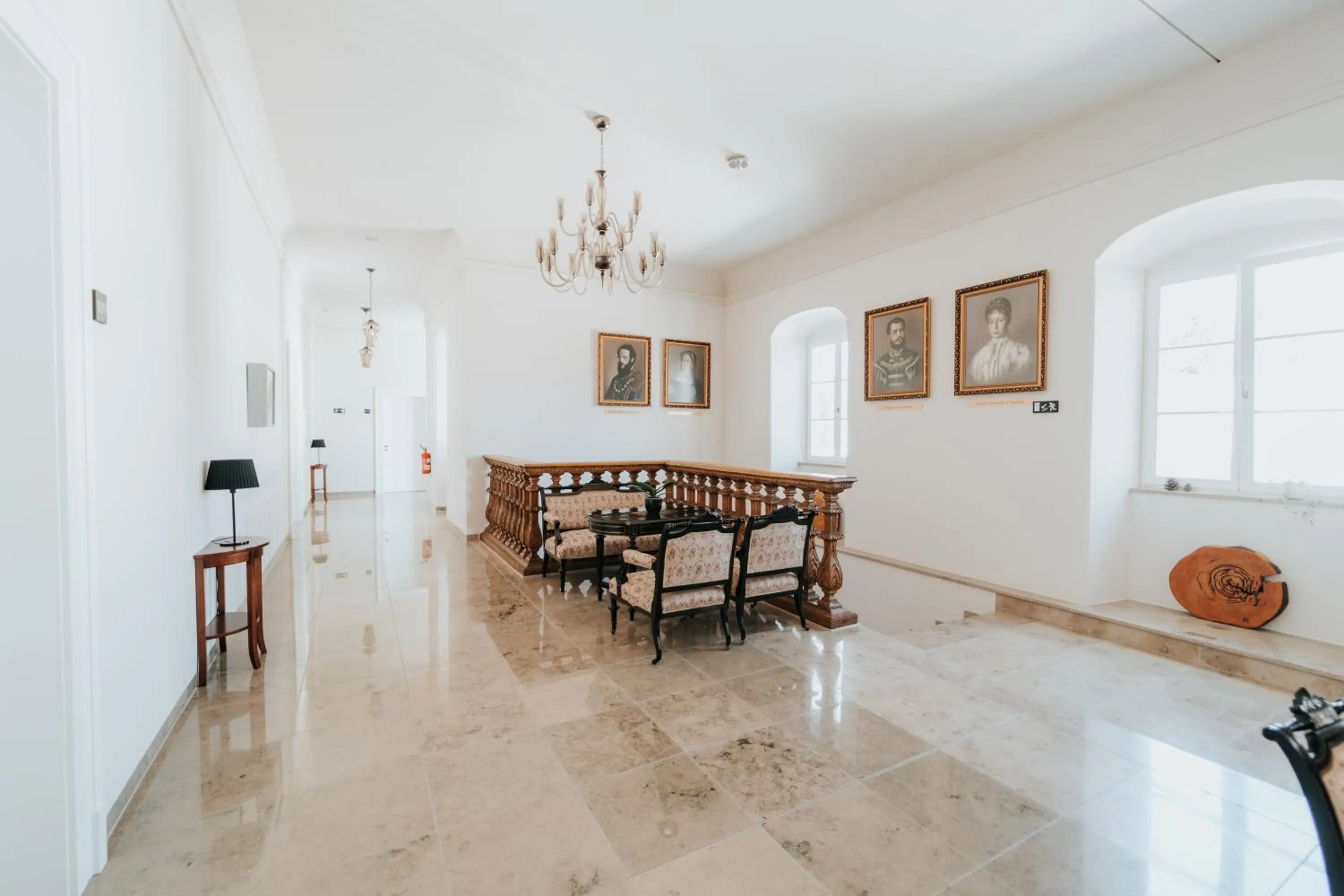 Seating area in Hotel Château Gbeľany