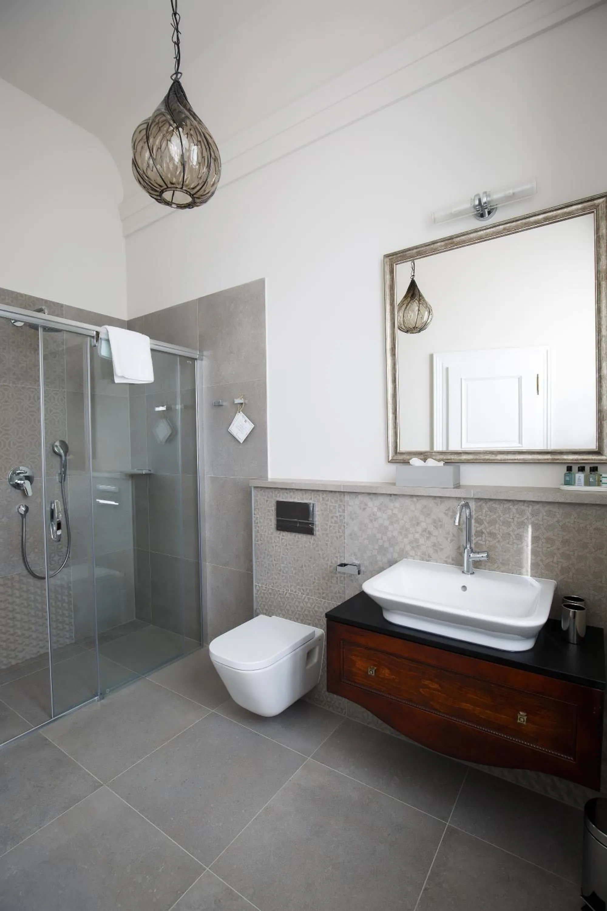 Bathroom in Hotel Château Gbeľany