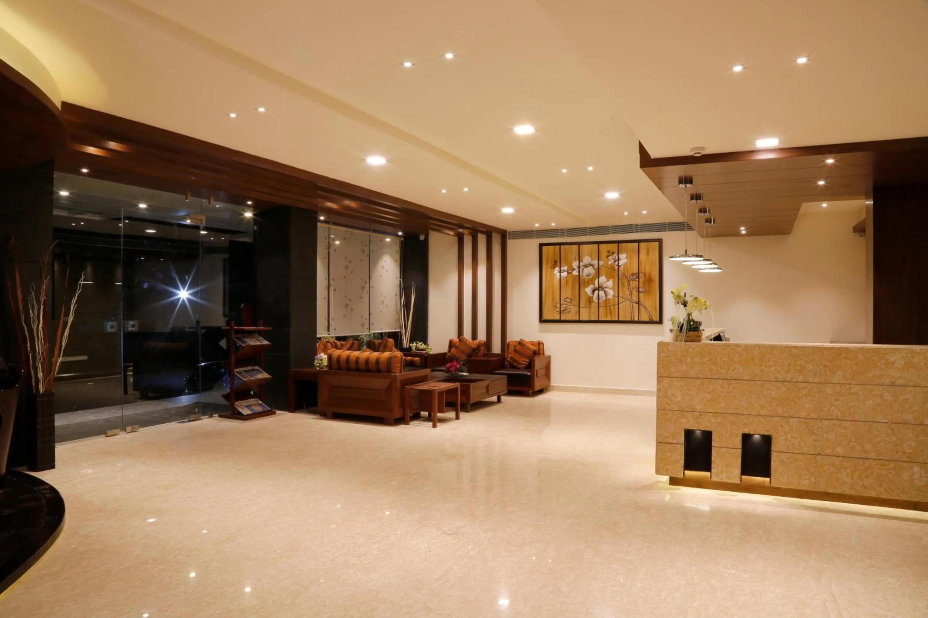 Lobby or reception in Hotel LN Courtyard