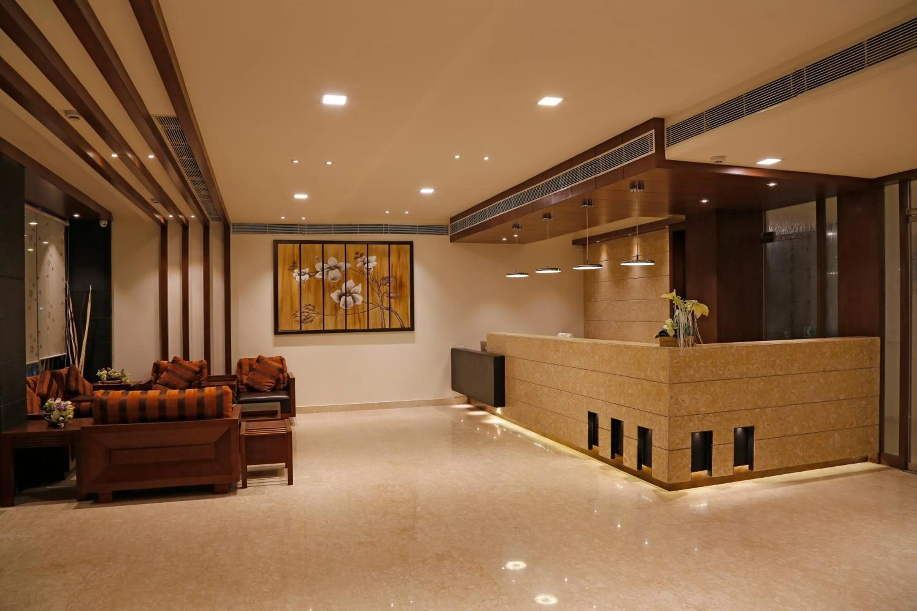 Lobby or reception in Hotel LN Courtyard
