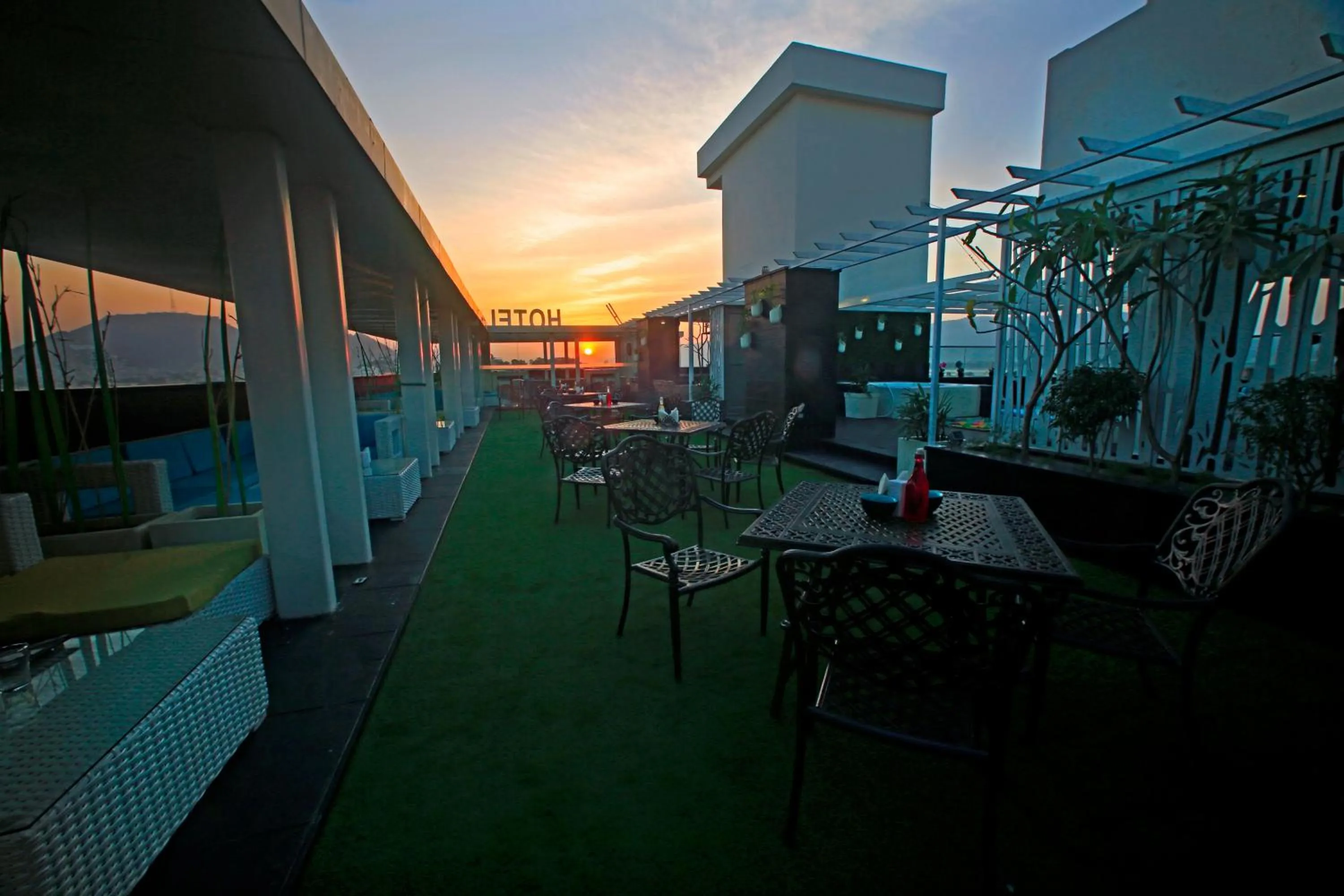 Balcony/Terrace in Hotel LN Courtyard