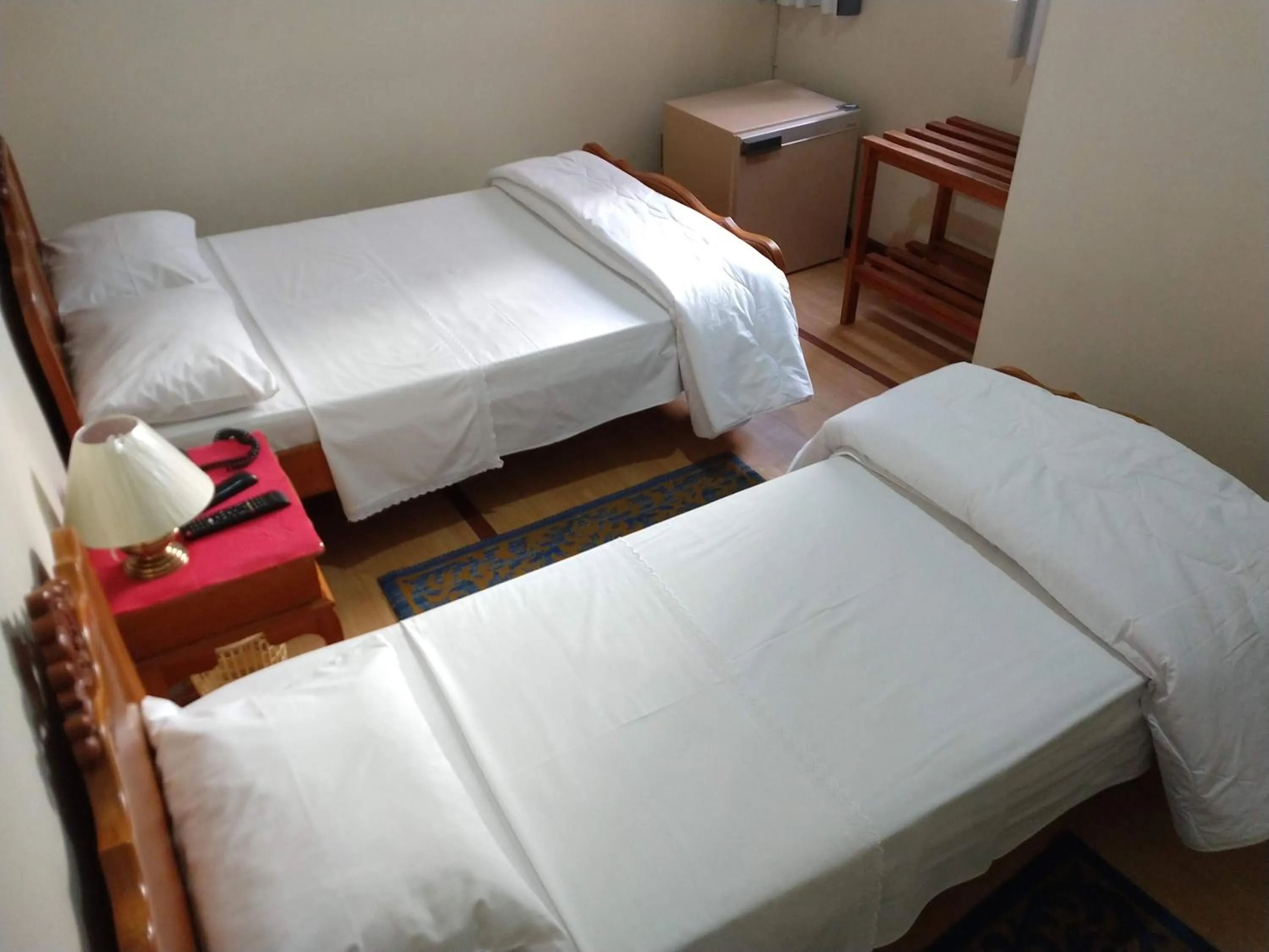 Bed in Hotel Cervantes