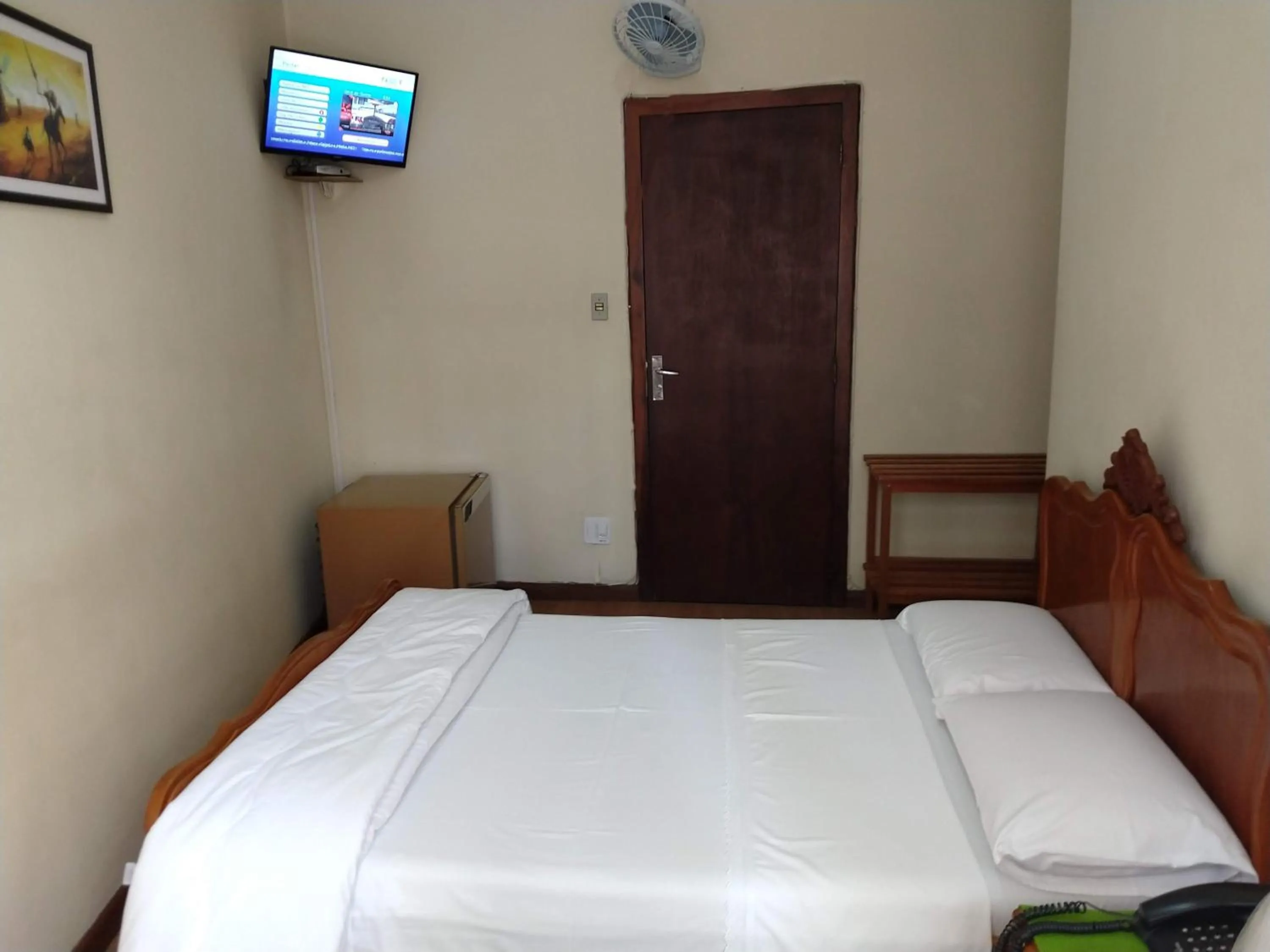 Bed in Hotel Cervantes
