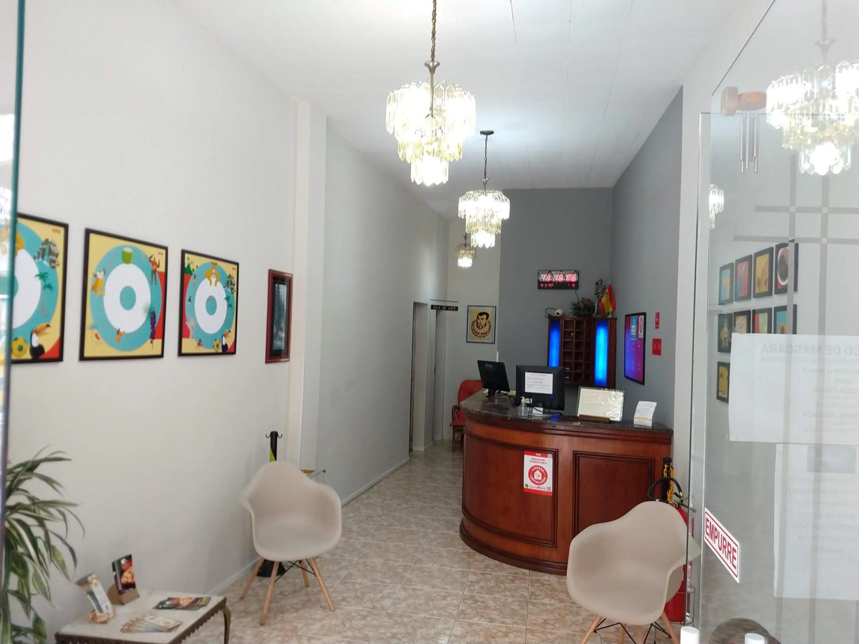 Property building in Hotel Cervantes
