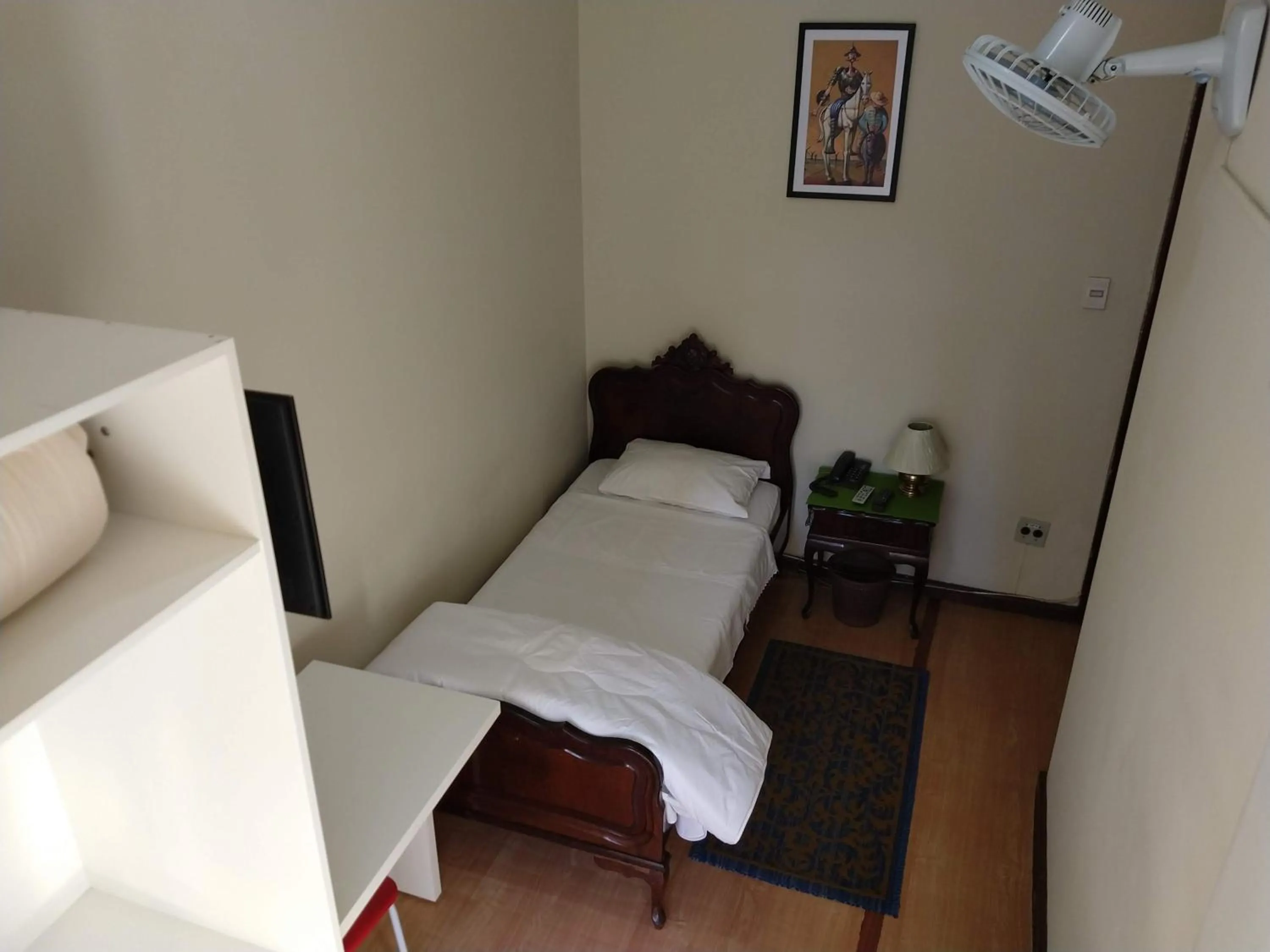 Bed in Hotel Cervantes