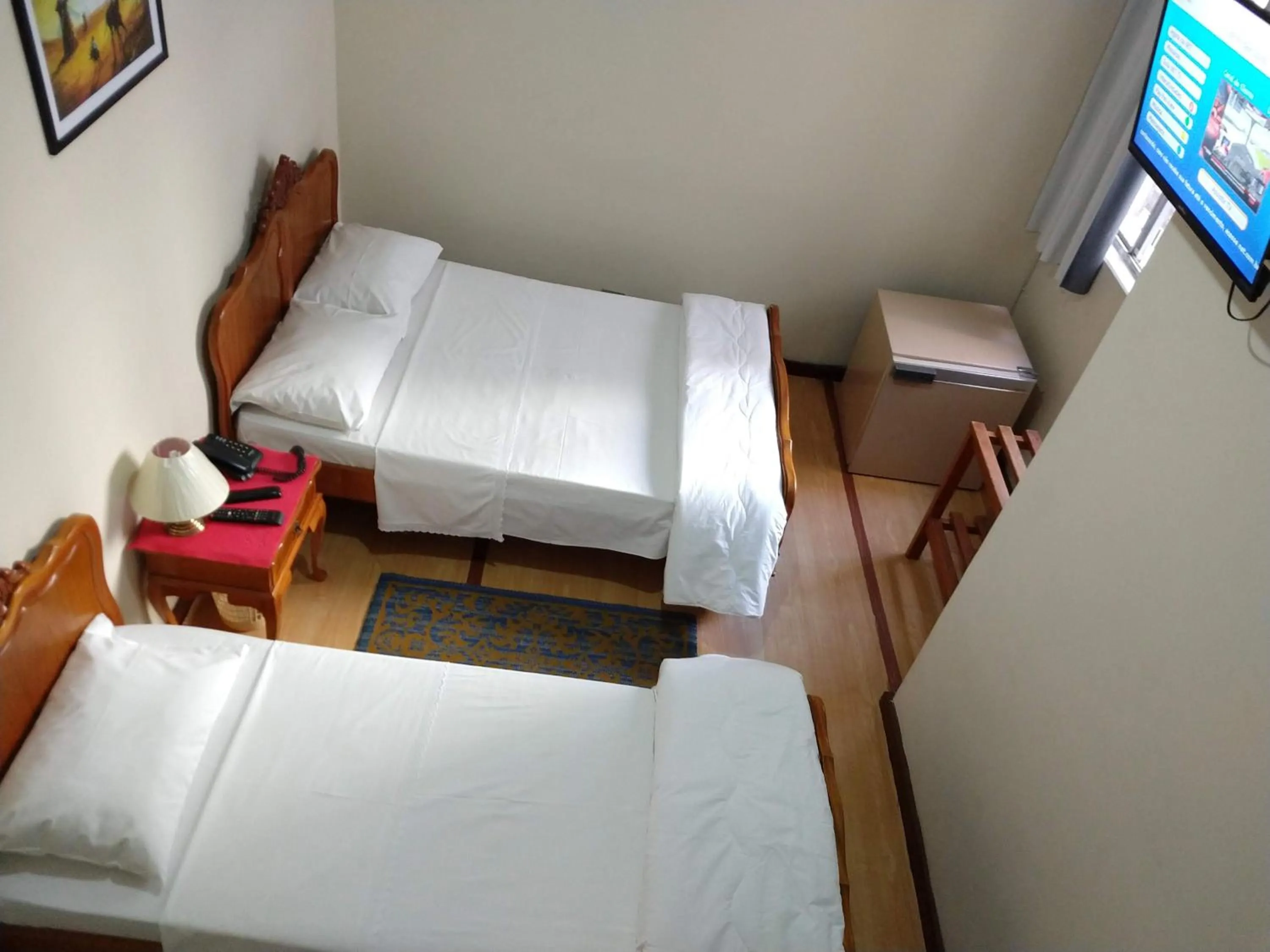 Bed in Hotel Cervantes