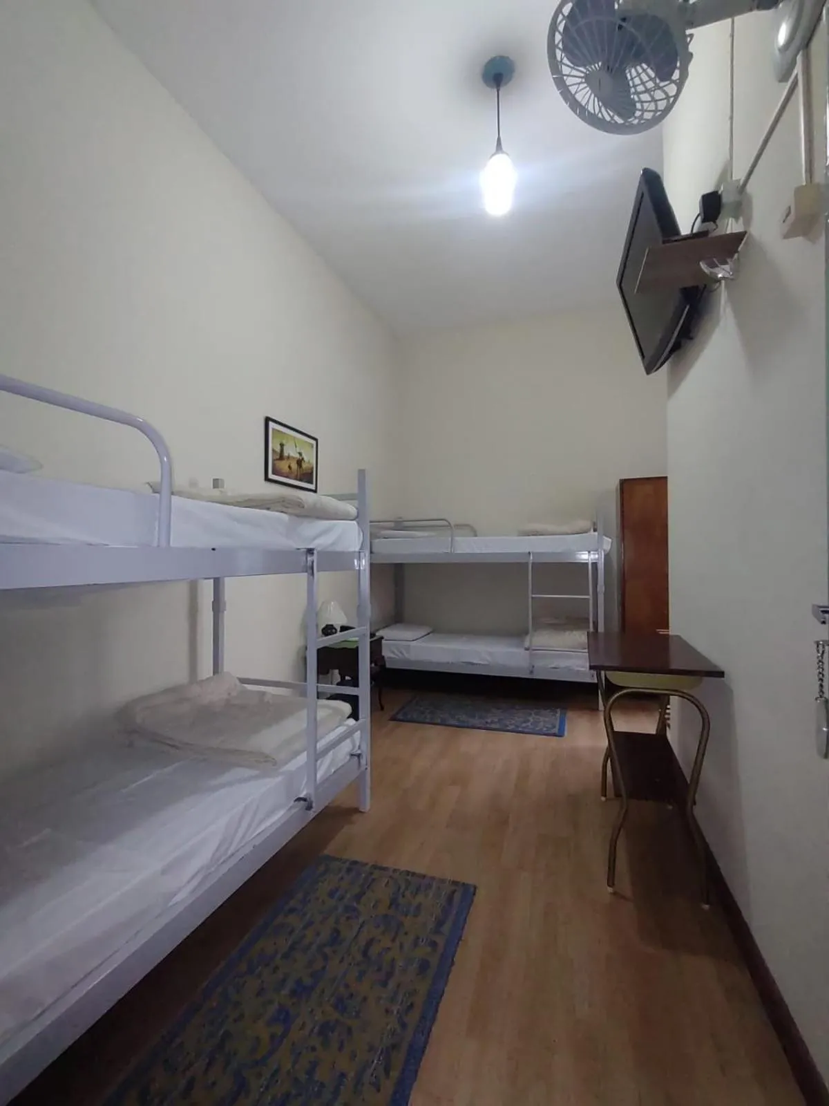 Bed in Hotel Cervantes