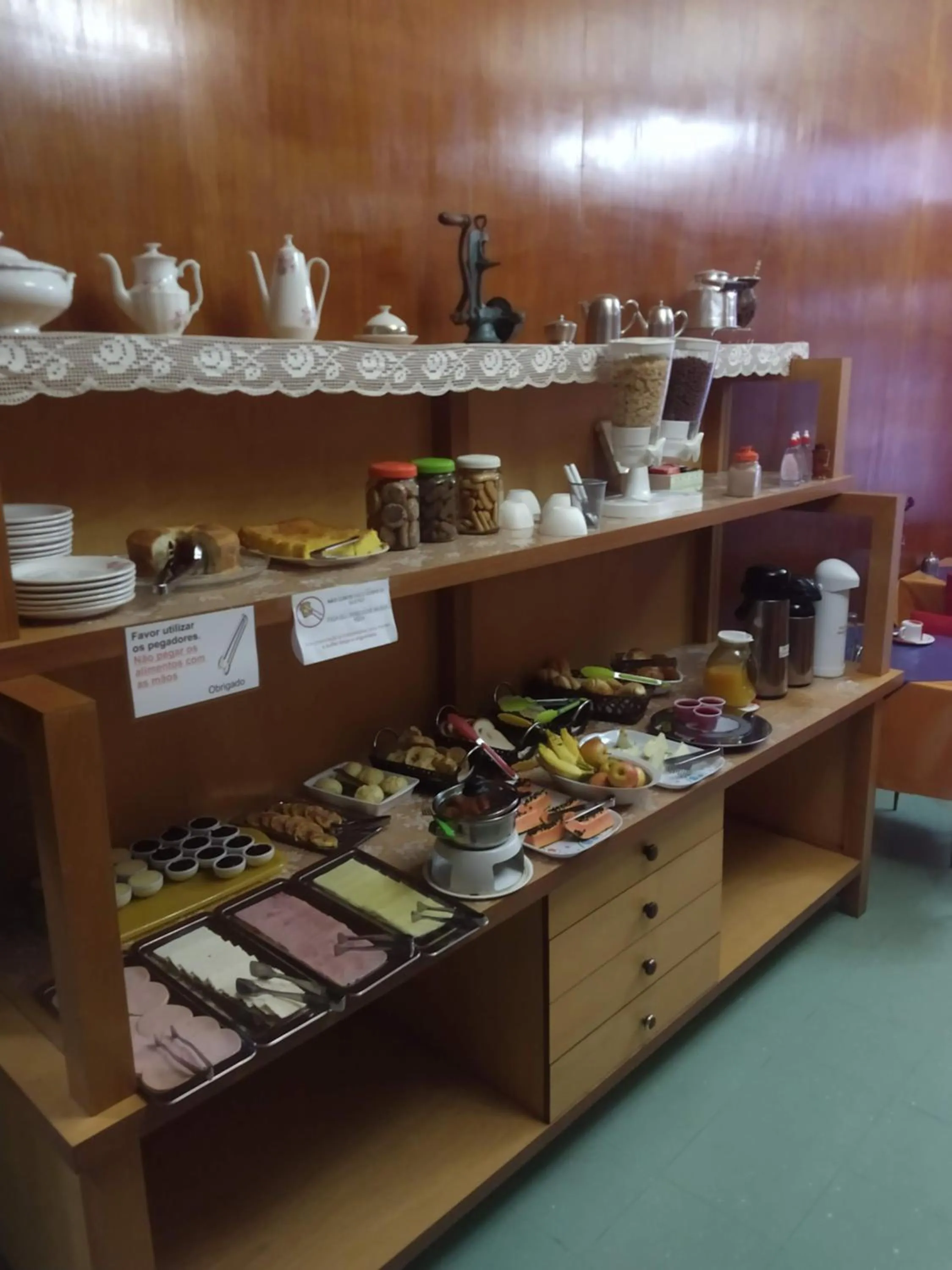 Breakfast in Hotel Cervantes