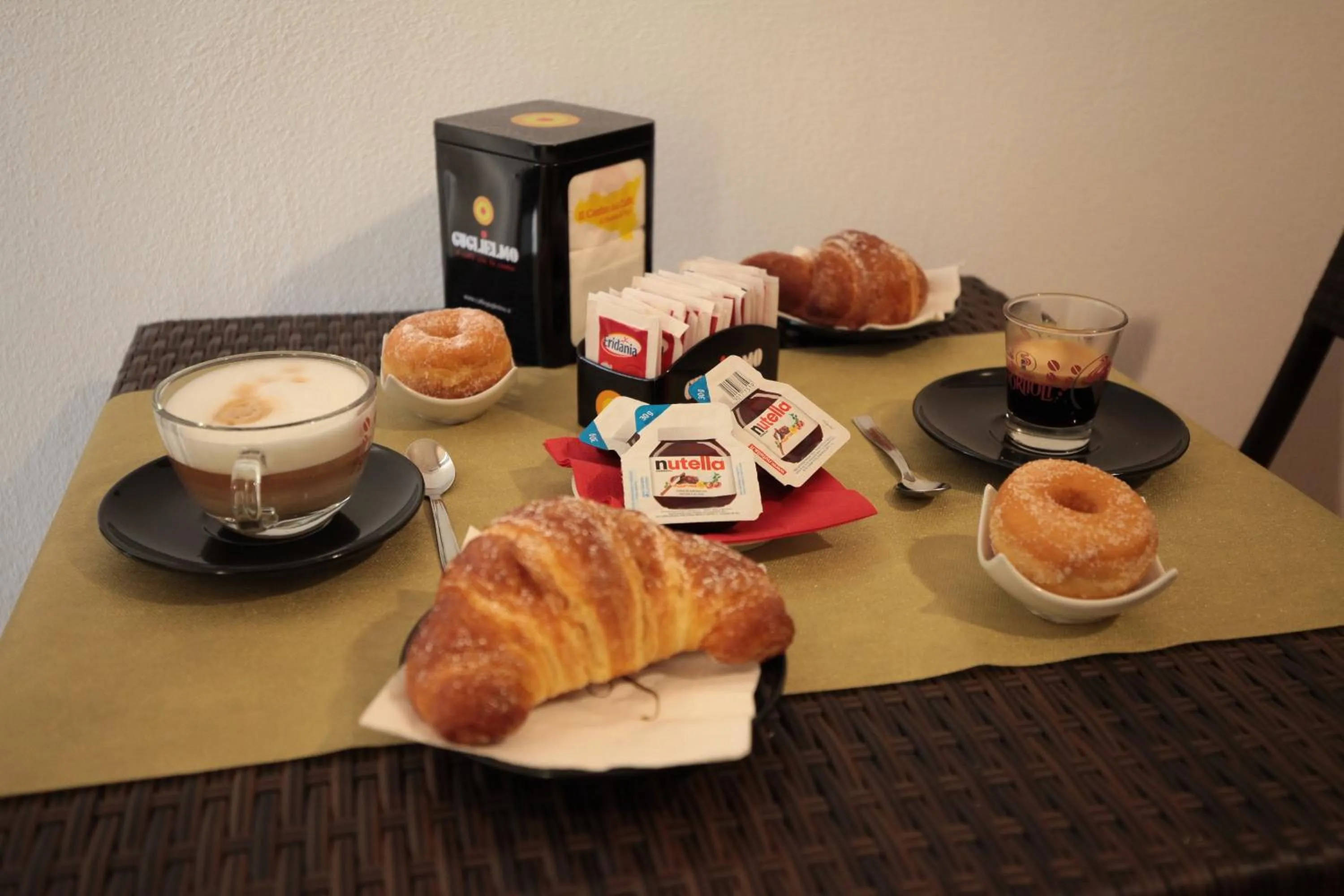 Italian breakfast in B&B Tarì