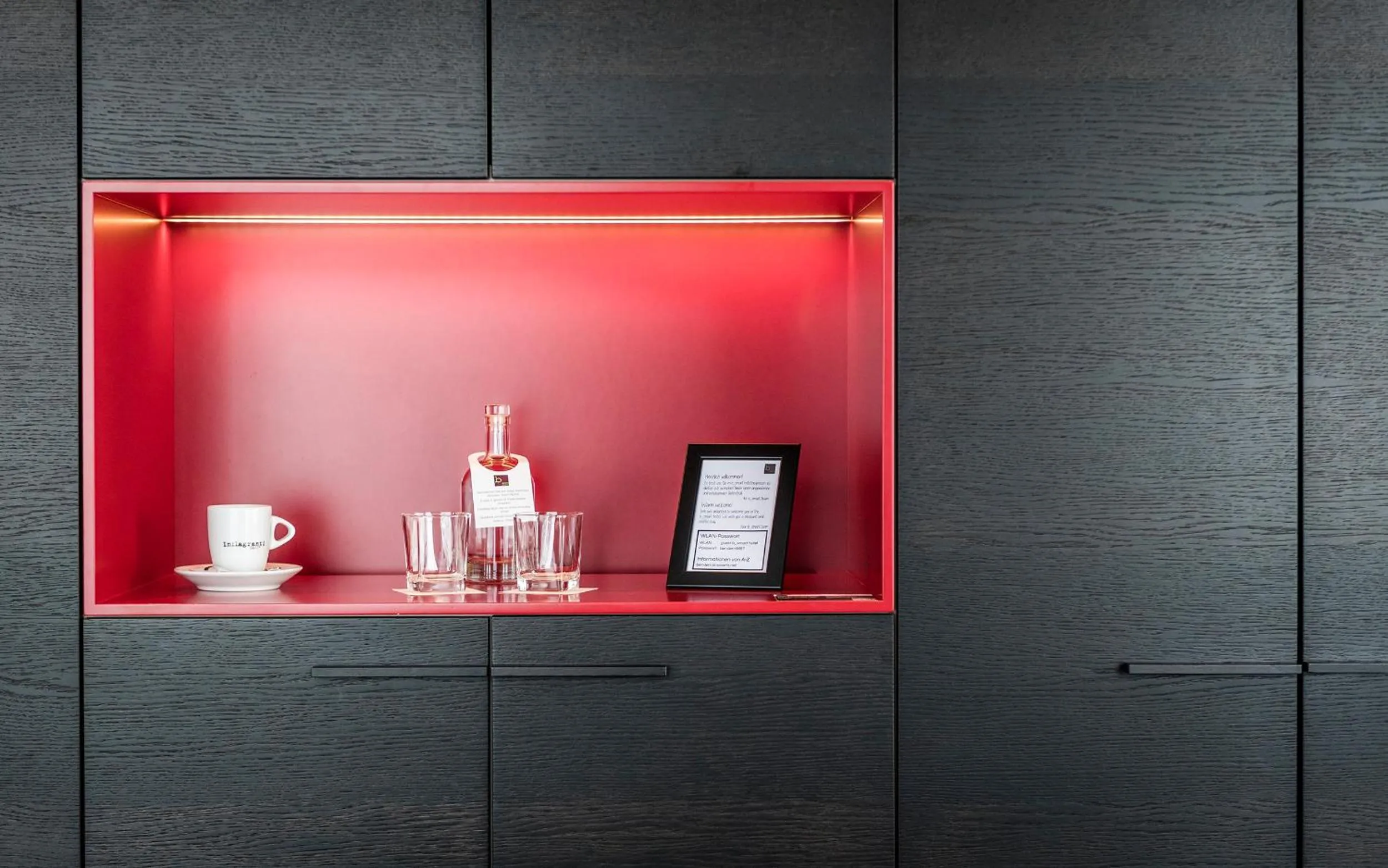 Living room in b-smart hotel Bendern