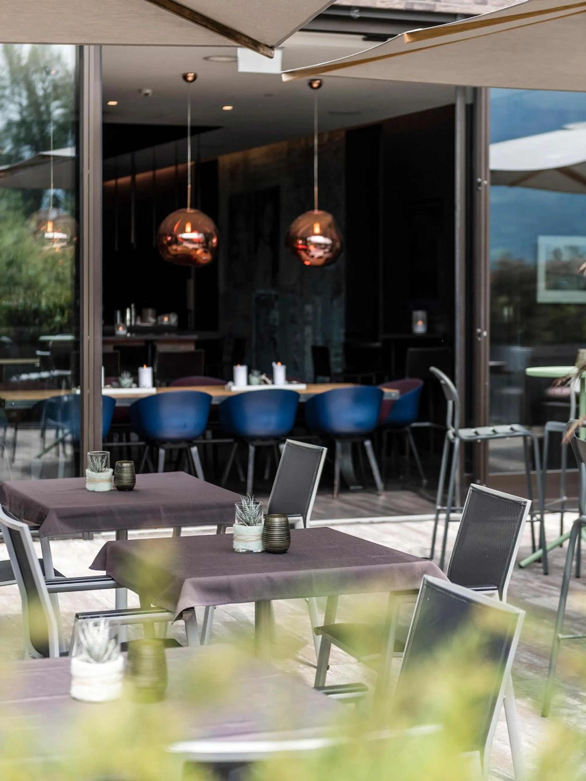 Restaurant/places to eat in b-smart hotel Bendern