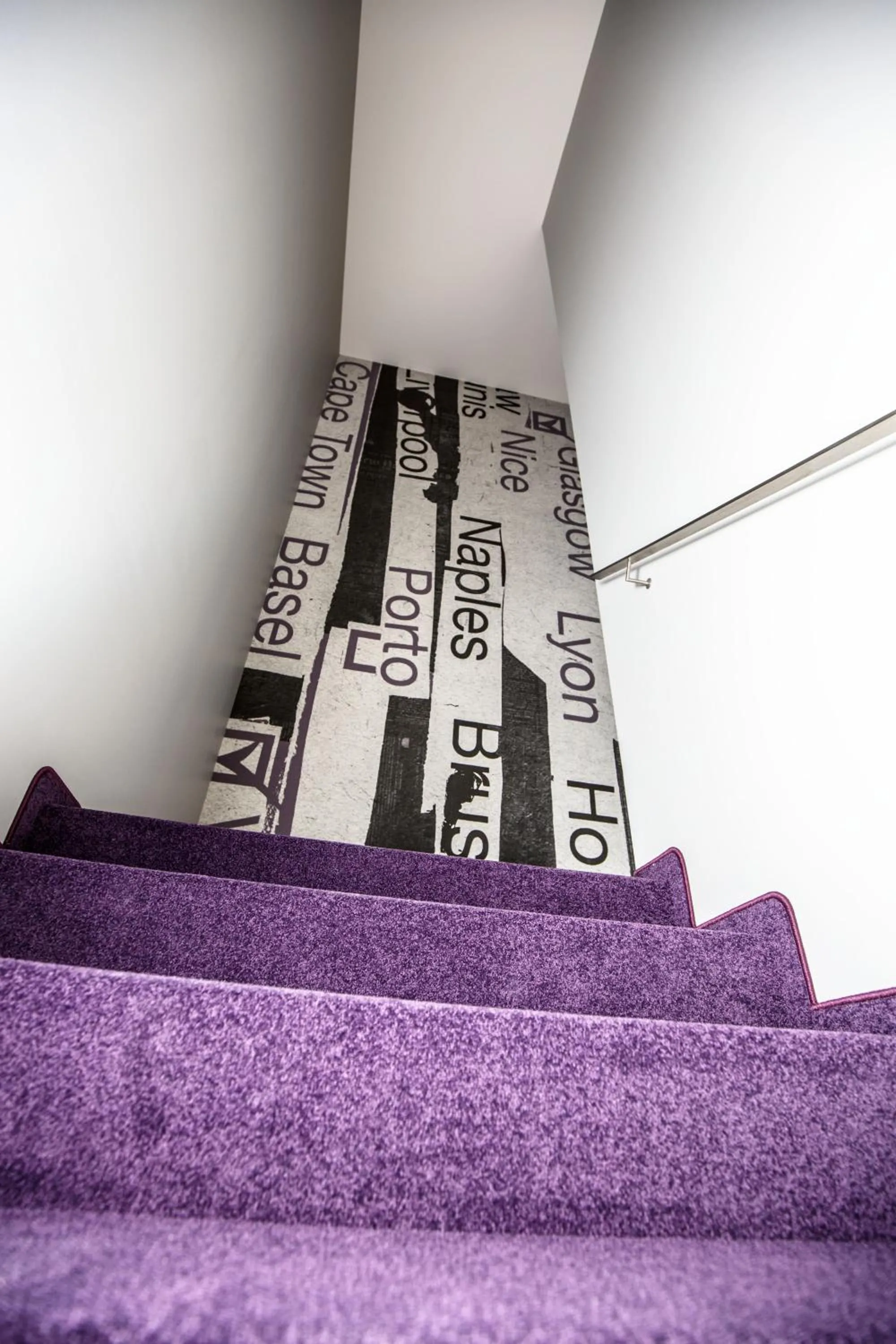 Decorative detail in b-smart hotel Bendern