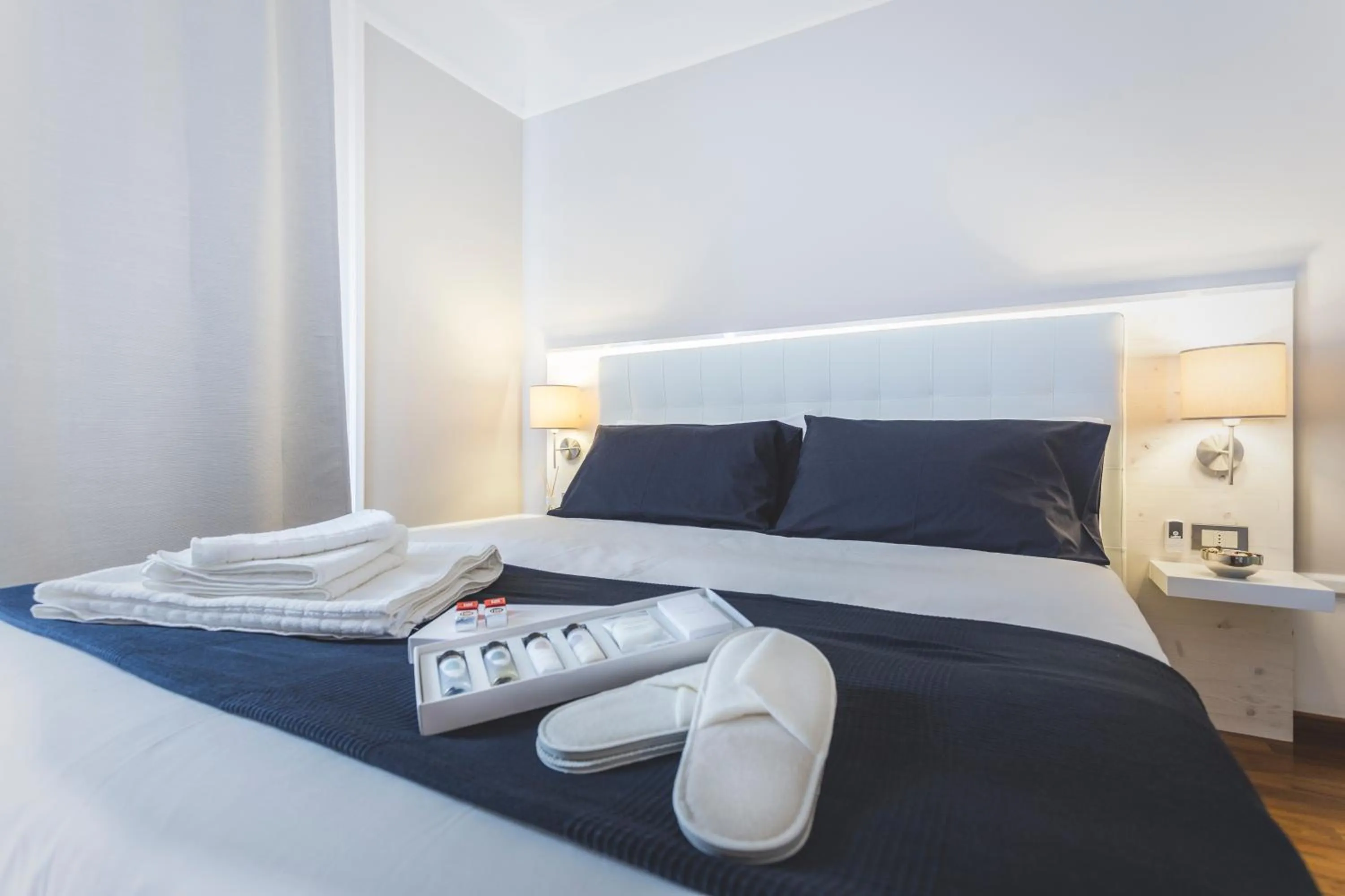 Bed in B&B Le 3 Stelle