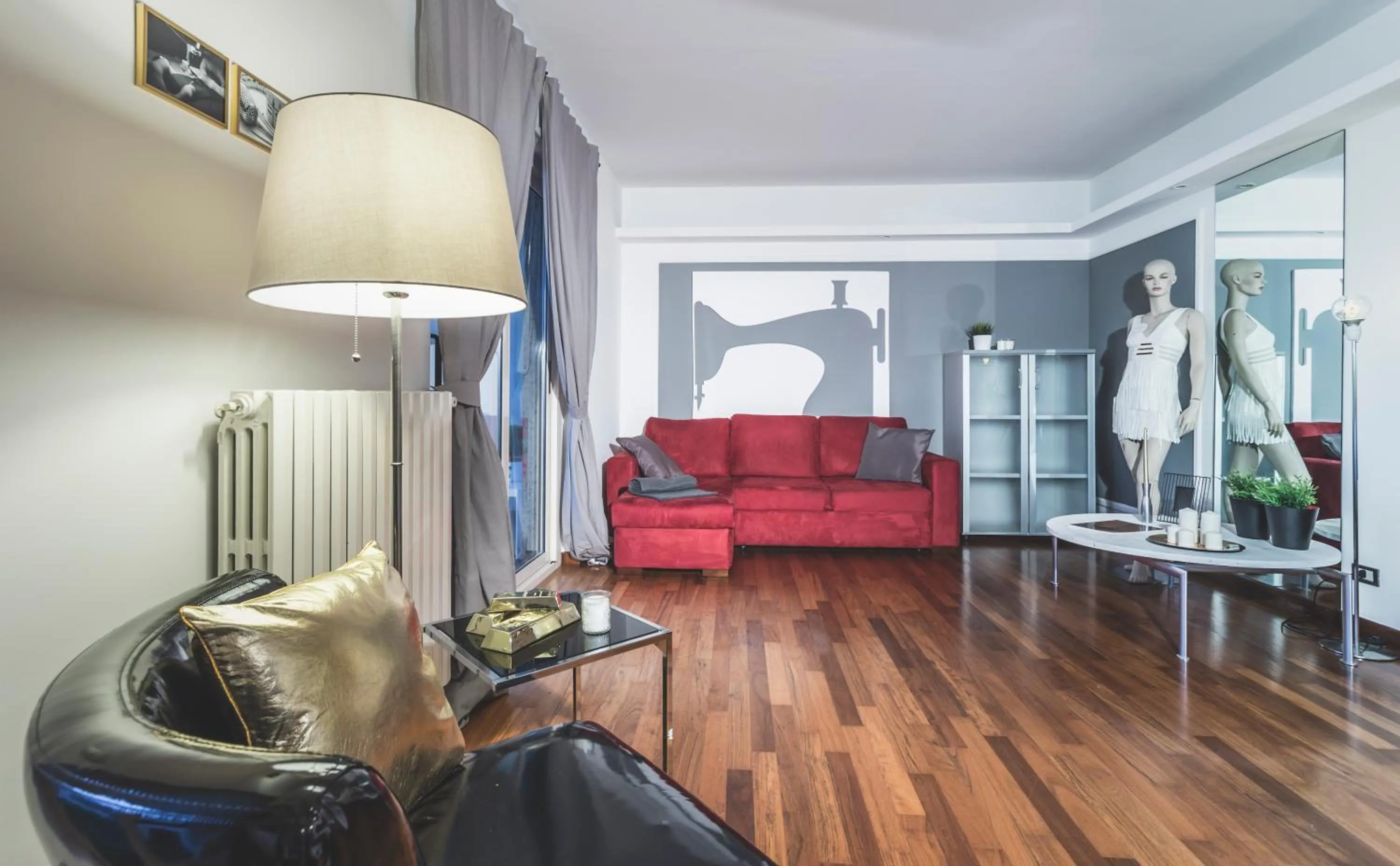 Decorative detail in B&B Le 3 Stelle