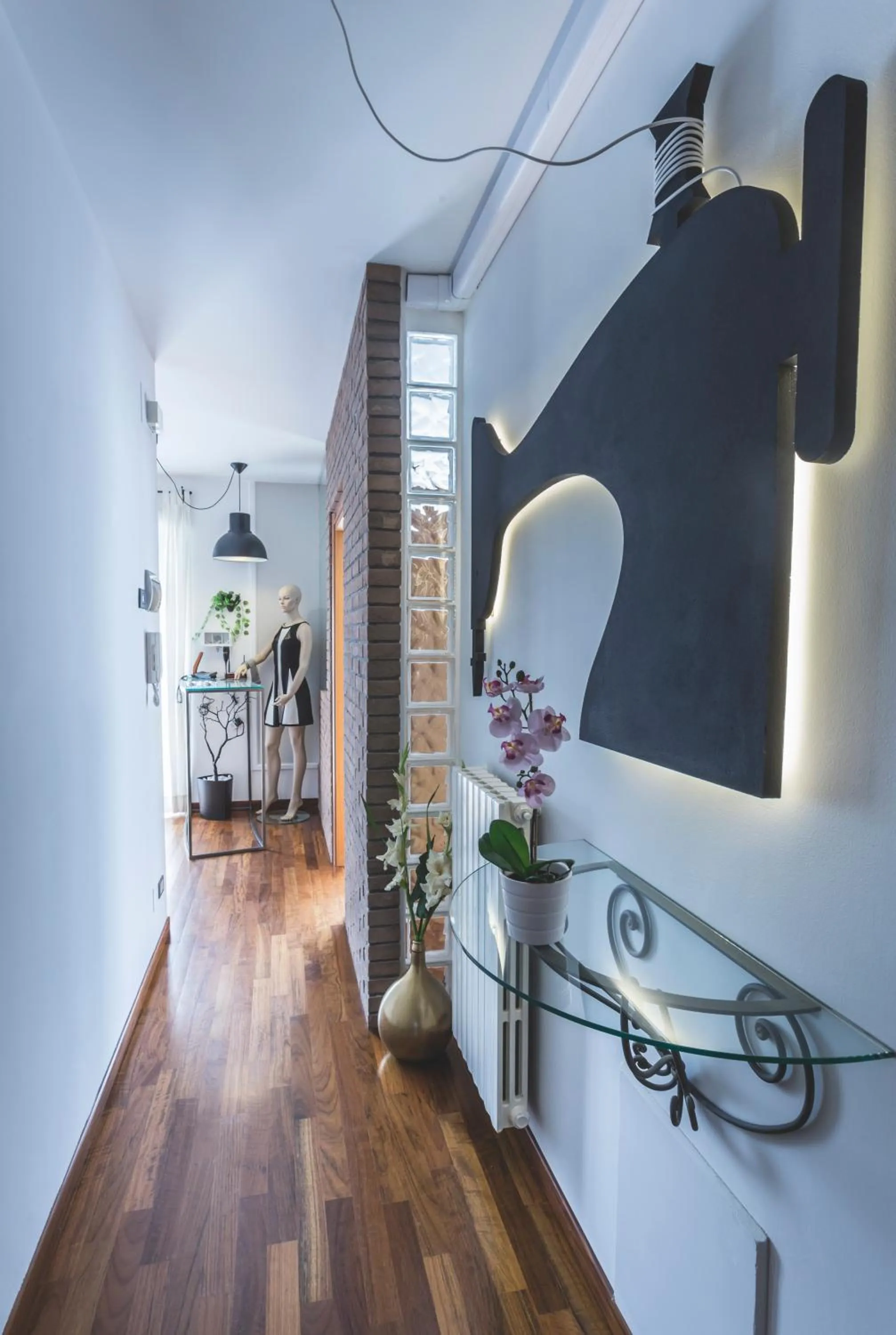 Decorative detail in B&B Le 3 Stelle