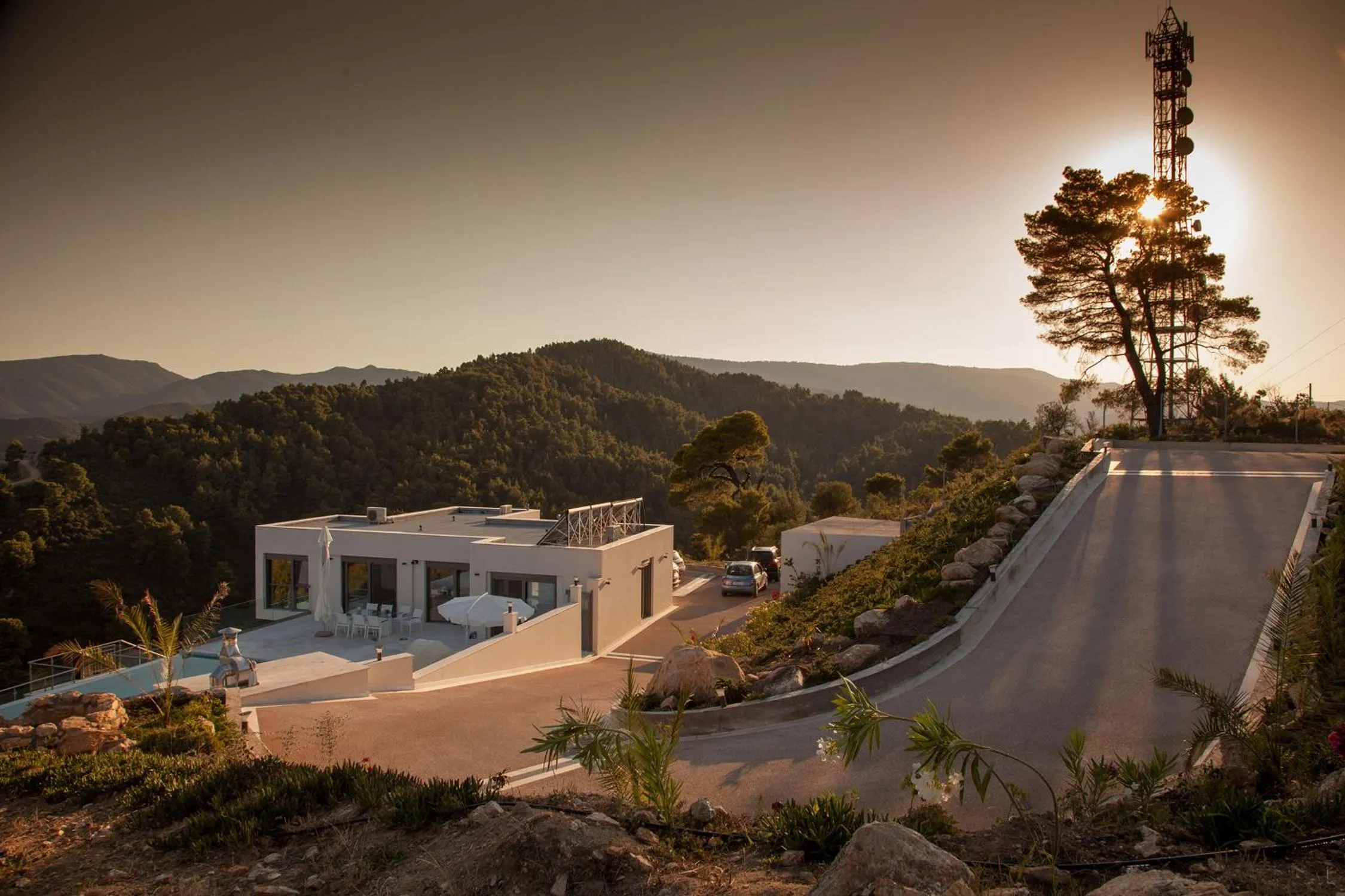 Natural landscape in Villa White Pearl