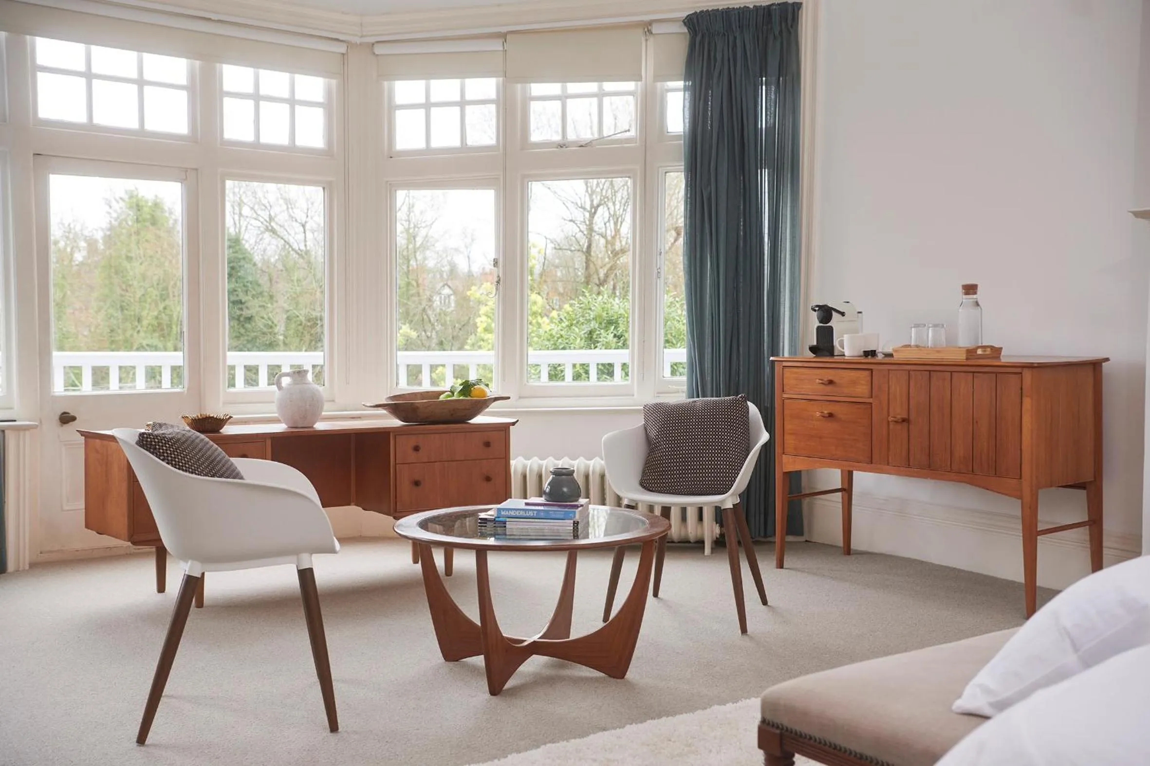 Seating area in River Arts Club