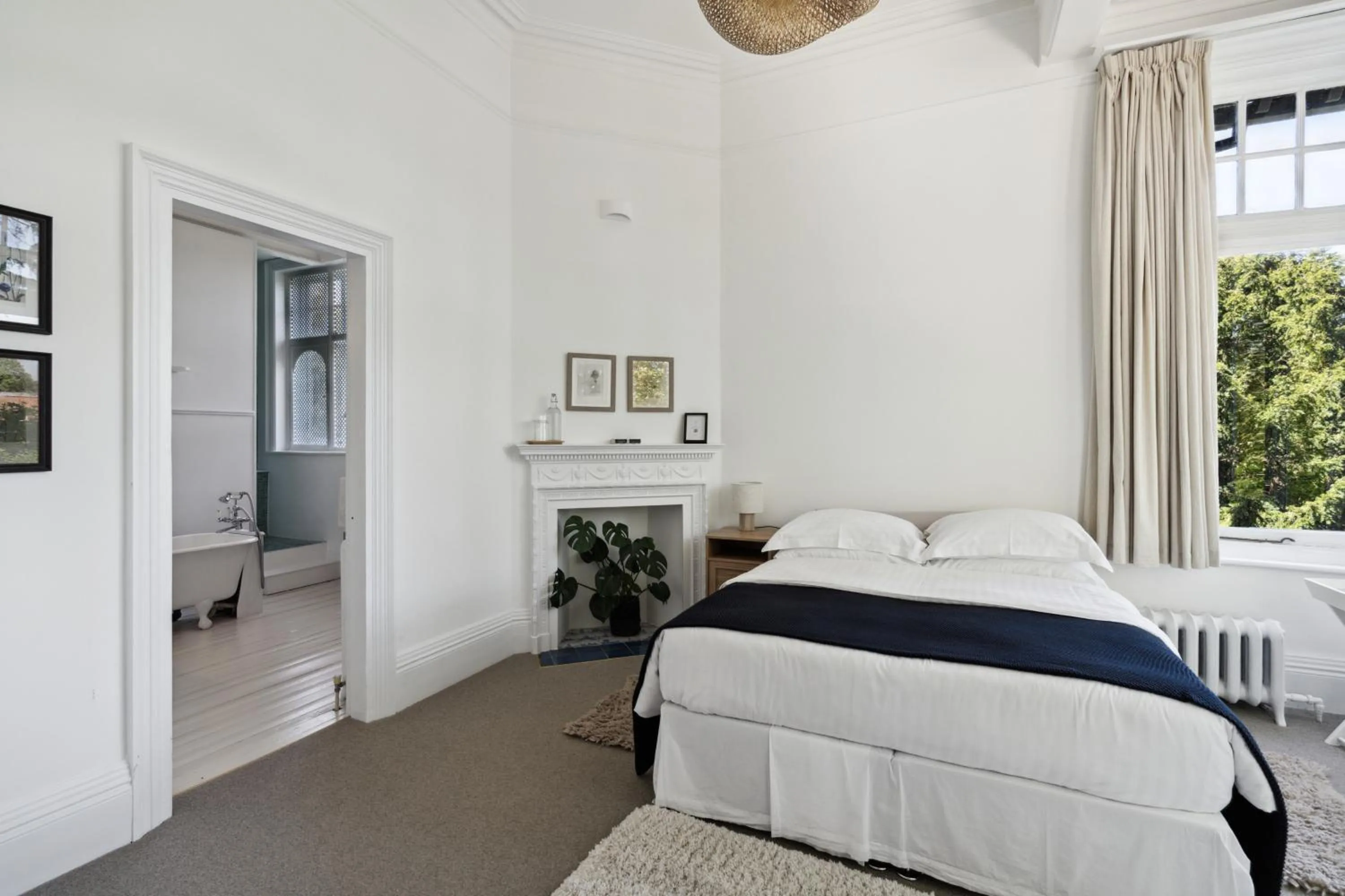 Bed in River Arts Club