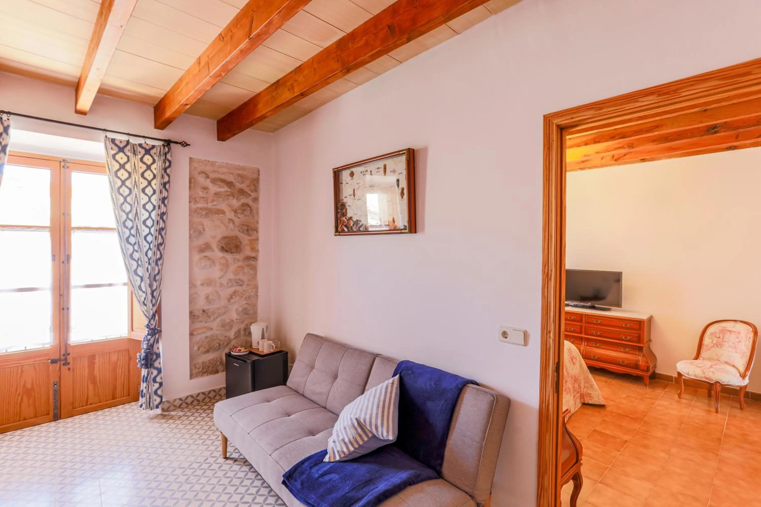 Living room in Son Colom -Turismo de interior