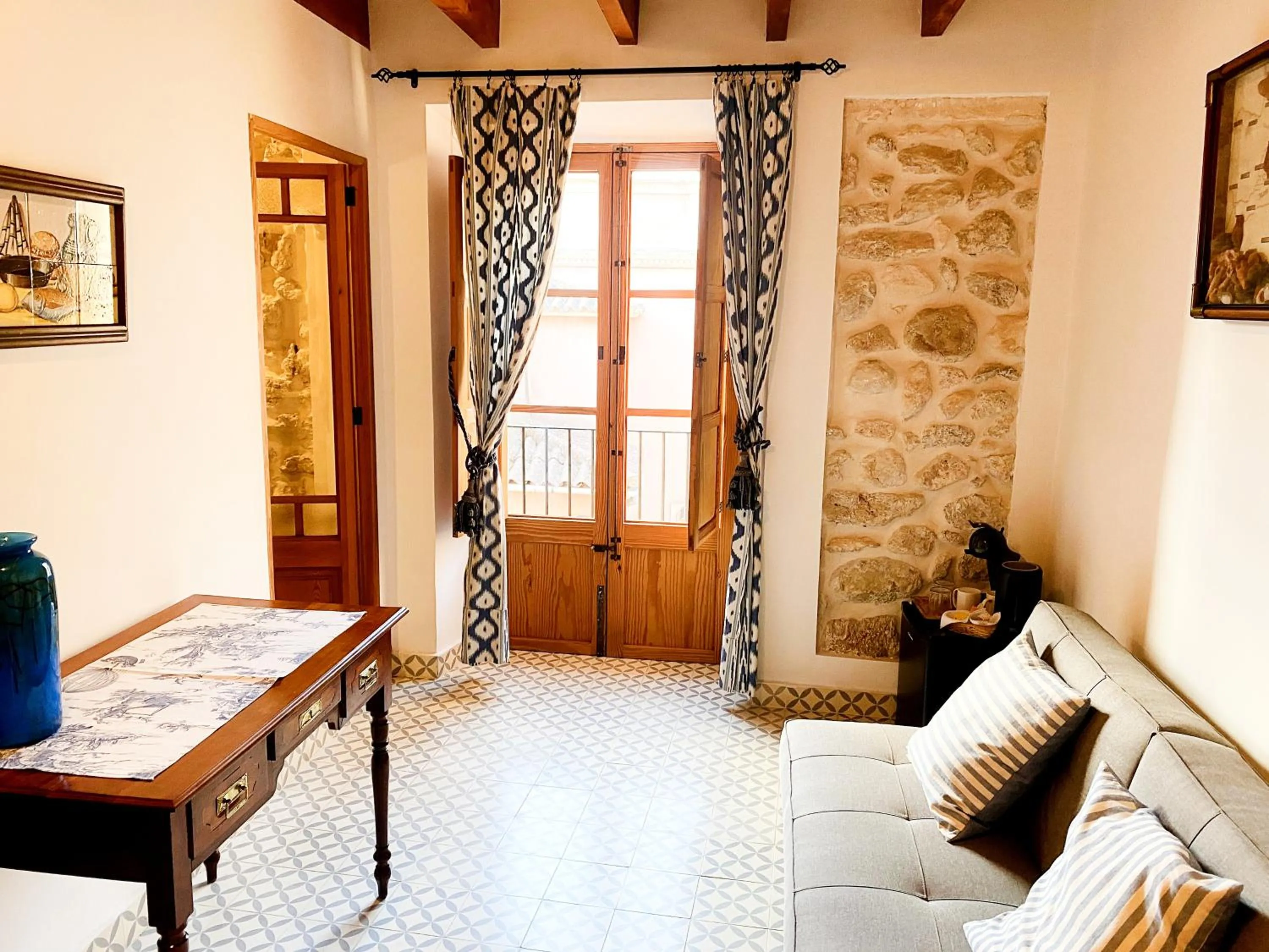 Living room in Son Colom -Turismo de interior