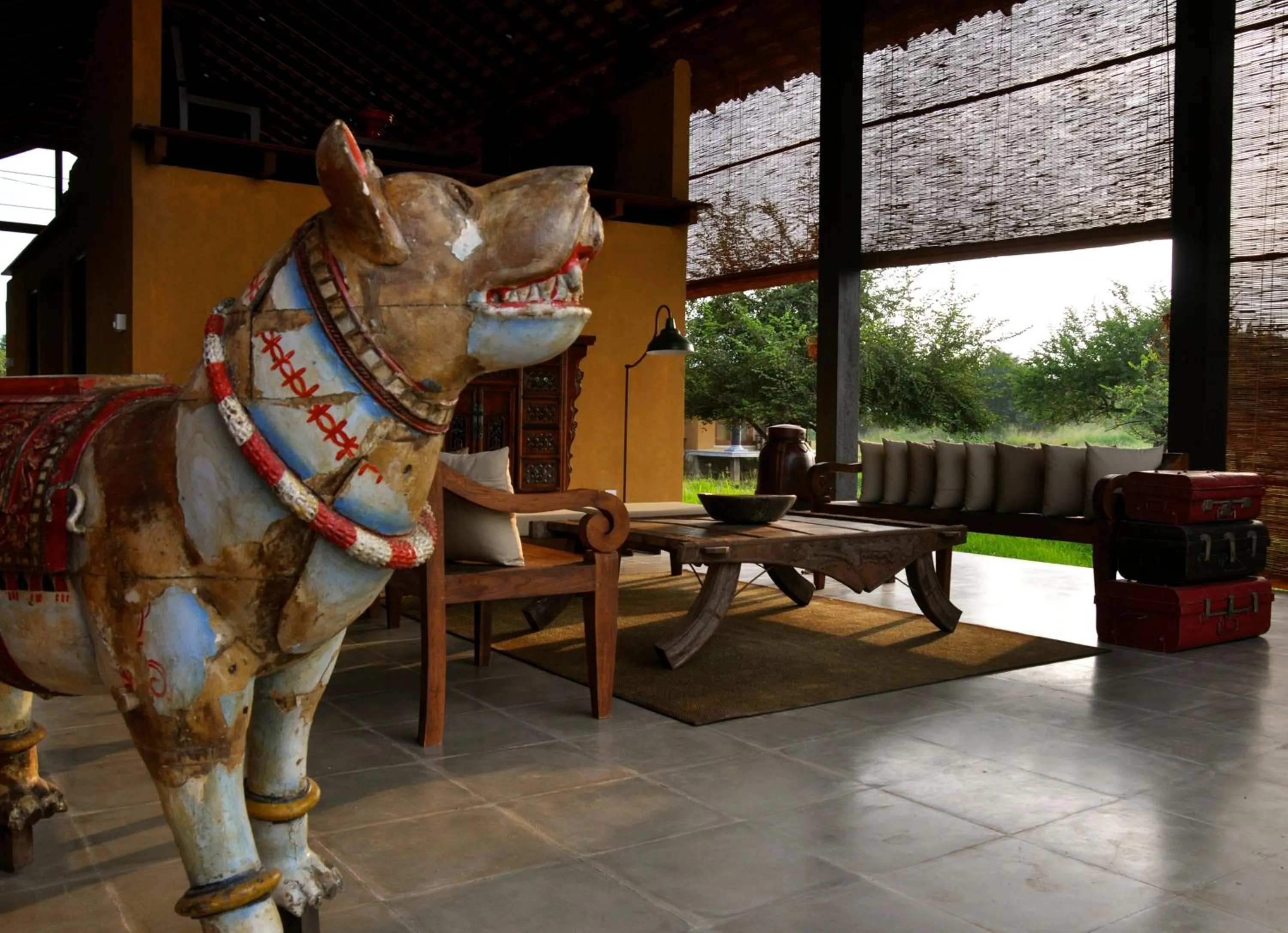 Decorative detail in Kumbukgaha Villa