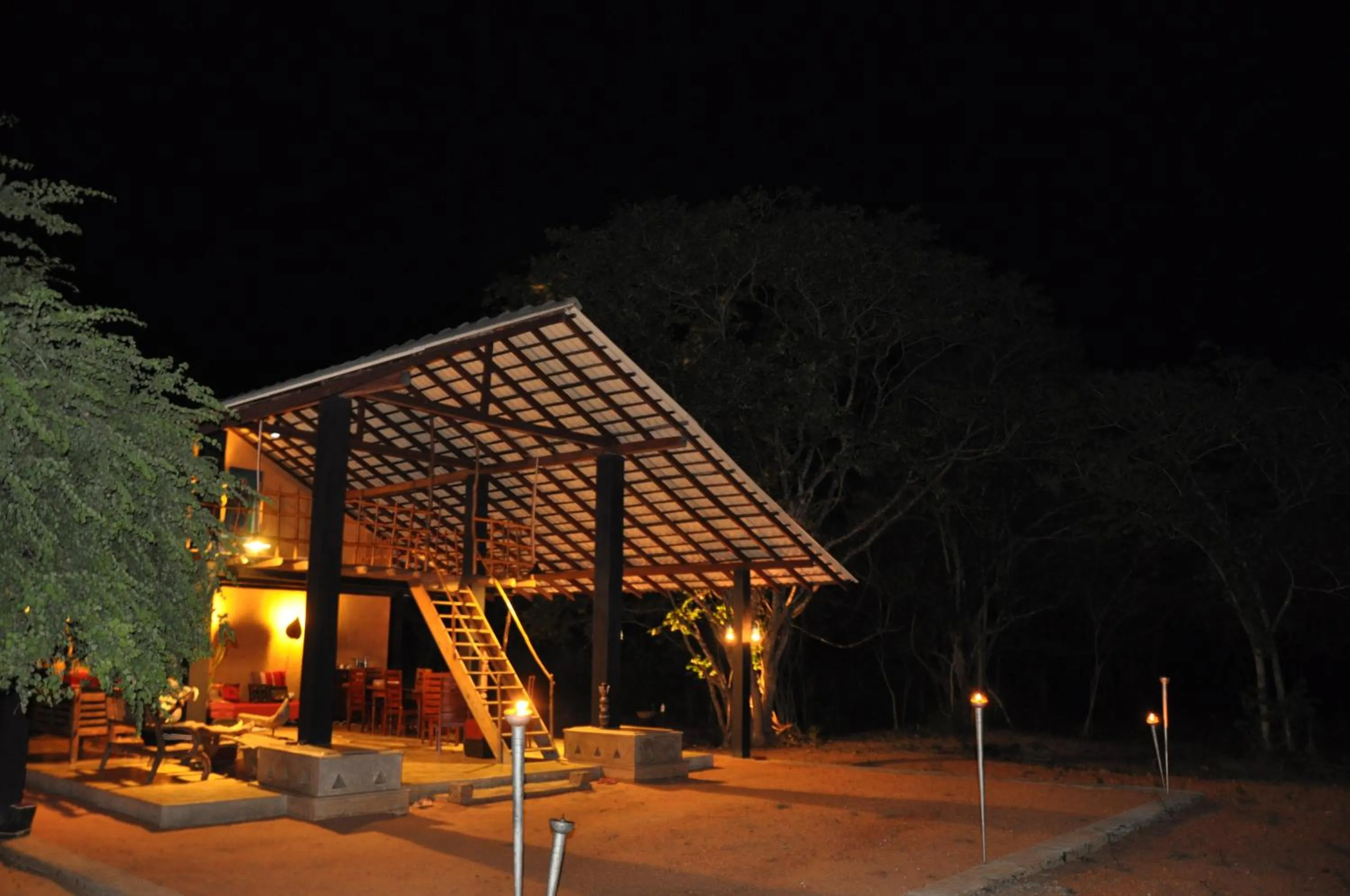 Patio in Kumbukgaha Villa