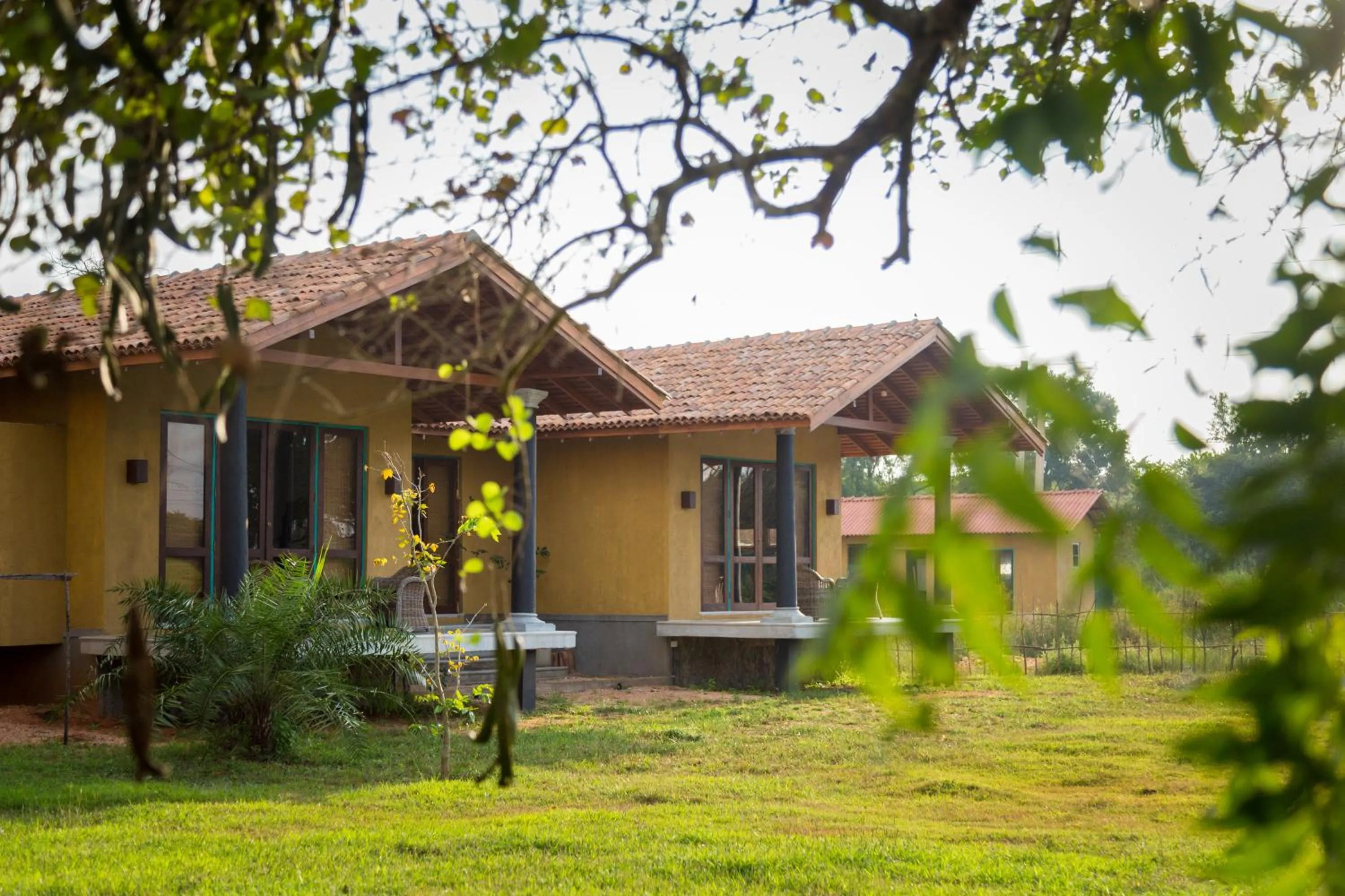 Garden view in Kumbukgaha Villa