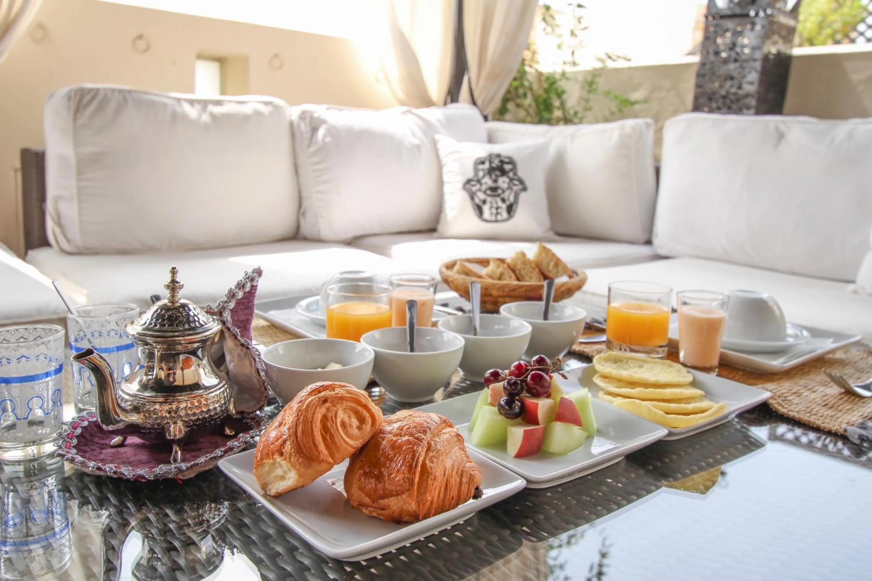 Breakfast in Riad Adore